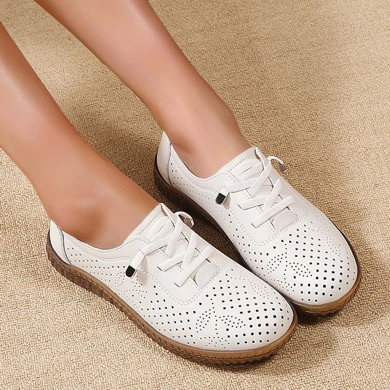 Volarno | Breathable Faux Cover Flats