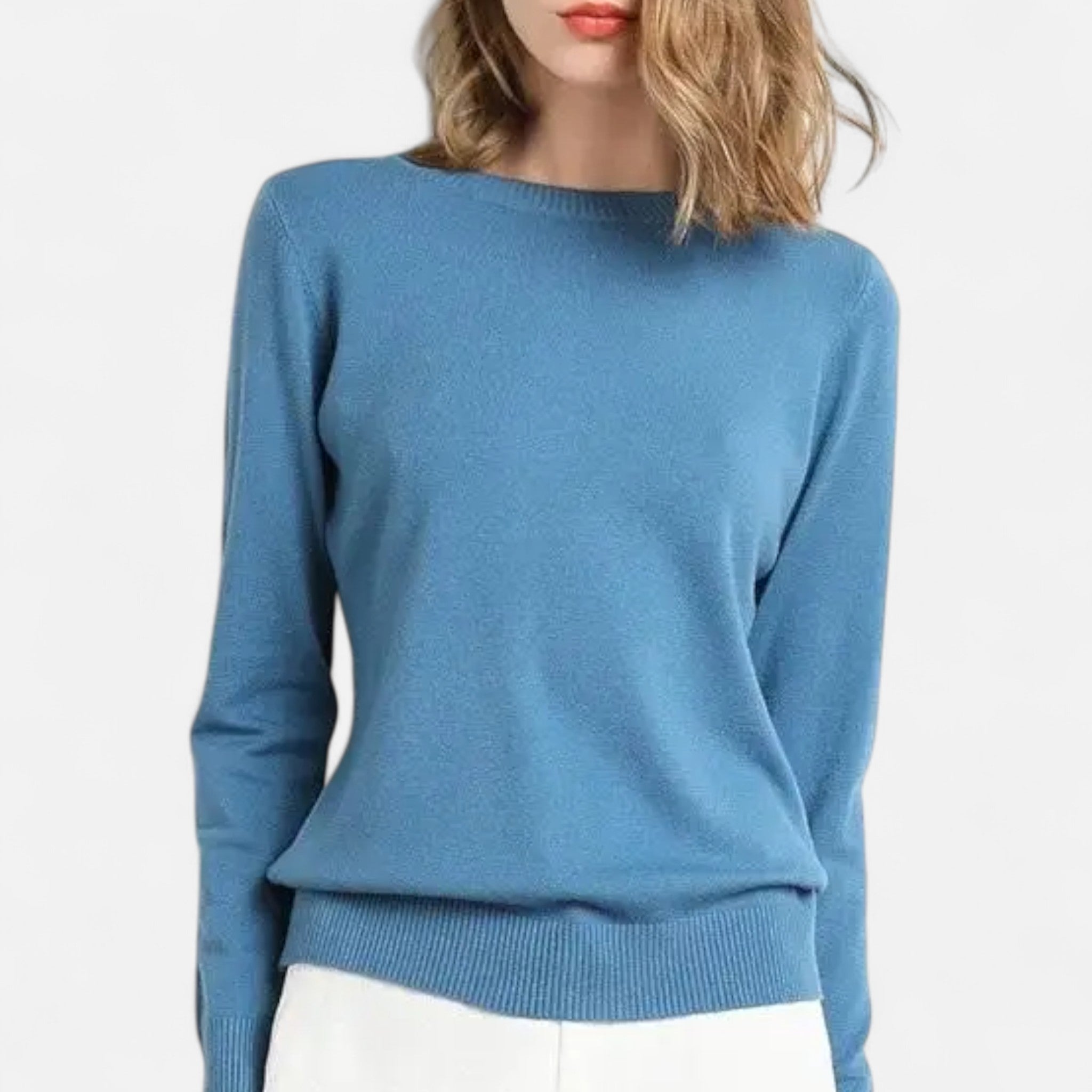 Volarno | Women’s Merino Wool Crewneck Sweater