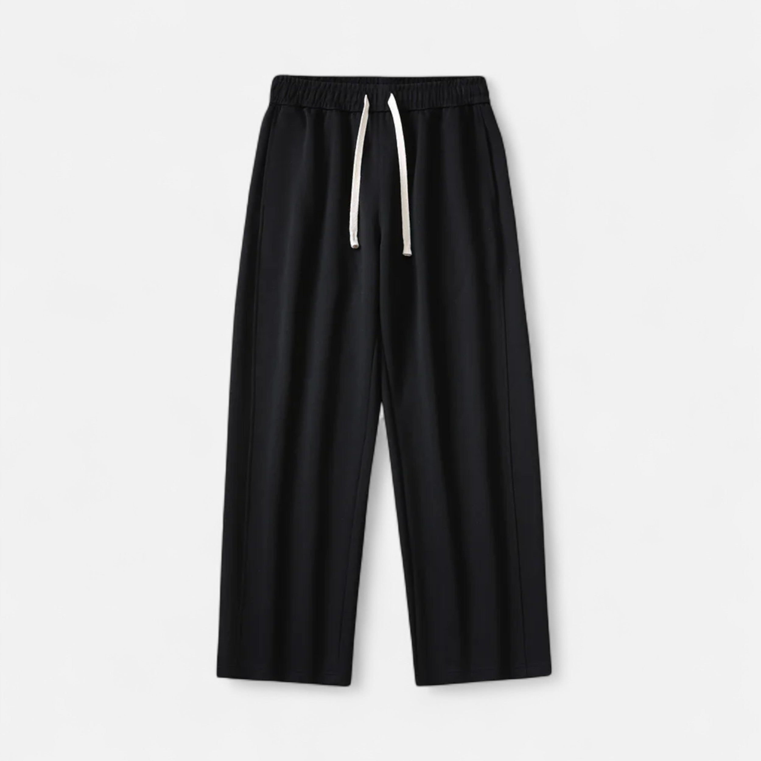 Volarno | Men’s Wide-Leg Cotton Jogger Pants