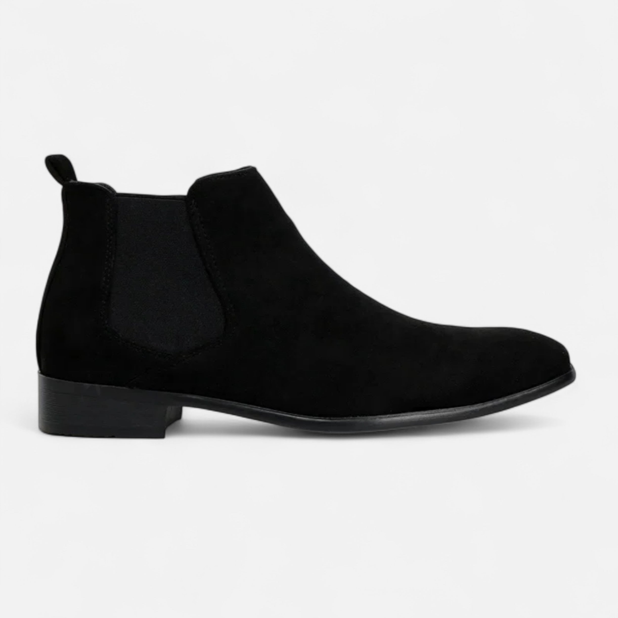 Volarno | Men’s Suede Square-Toe Chelsea Boots