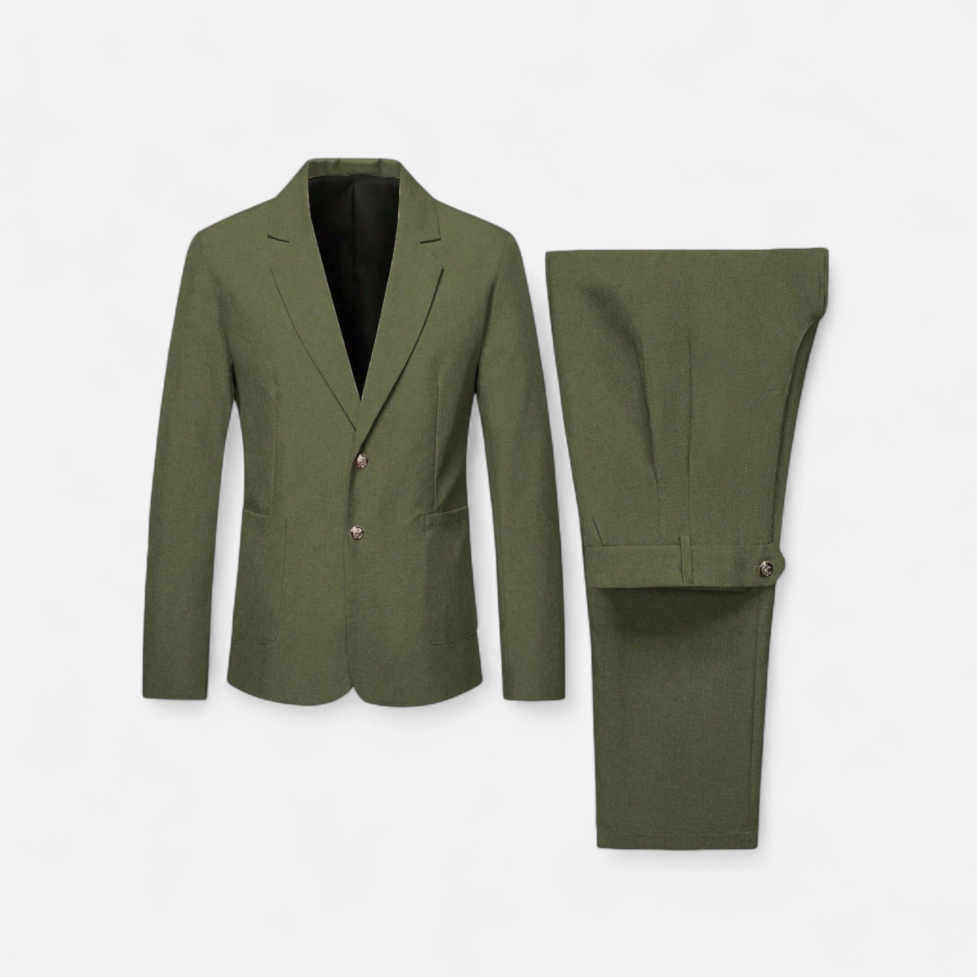 Volarno | Men’s Single-Breasted Blazer & Trousers in Twill Heritage