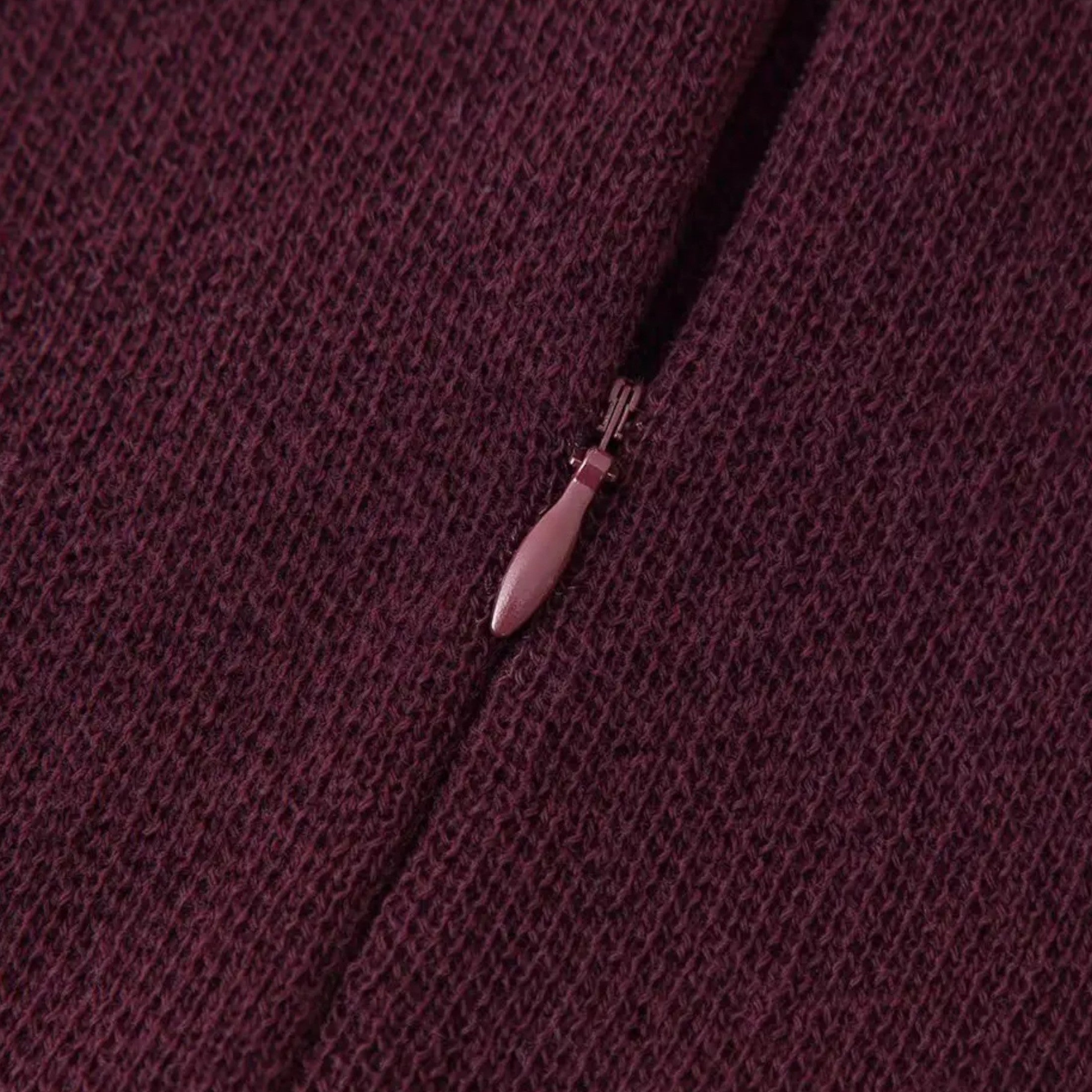 Volarno | Women’s Vintage Pleated Dress – Half Sleeve Autumn Elegance