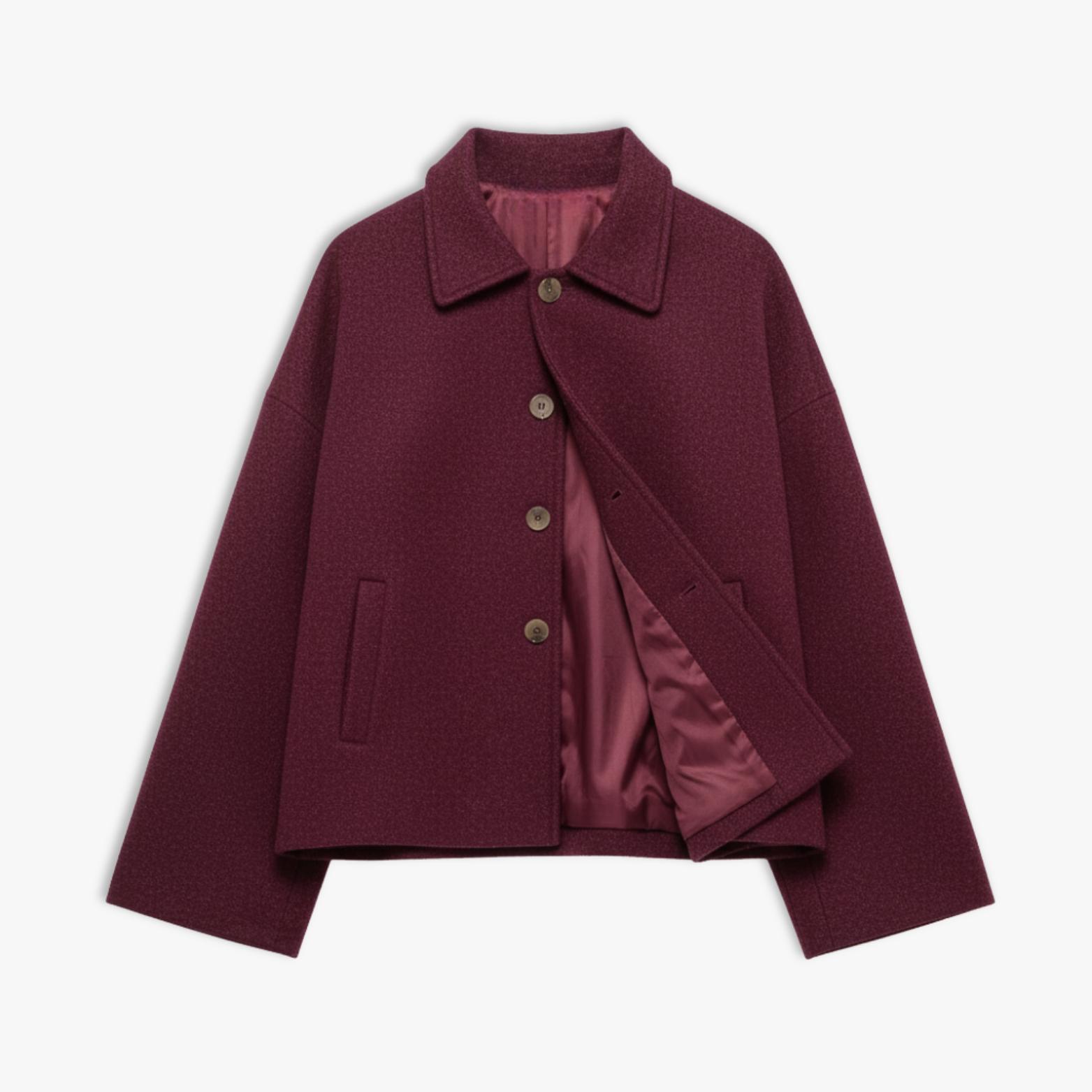 Volarno | Chic Loose Long-Sleeved Warm Jackets Street Youth Outerwear