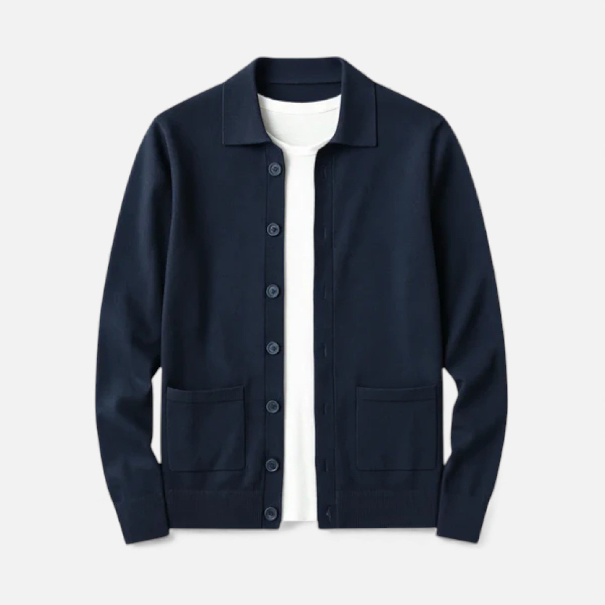 Volarno | Men’s Polo Cardigan – Morley Edition