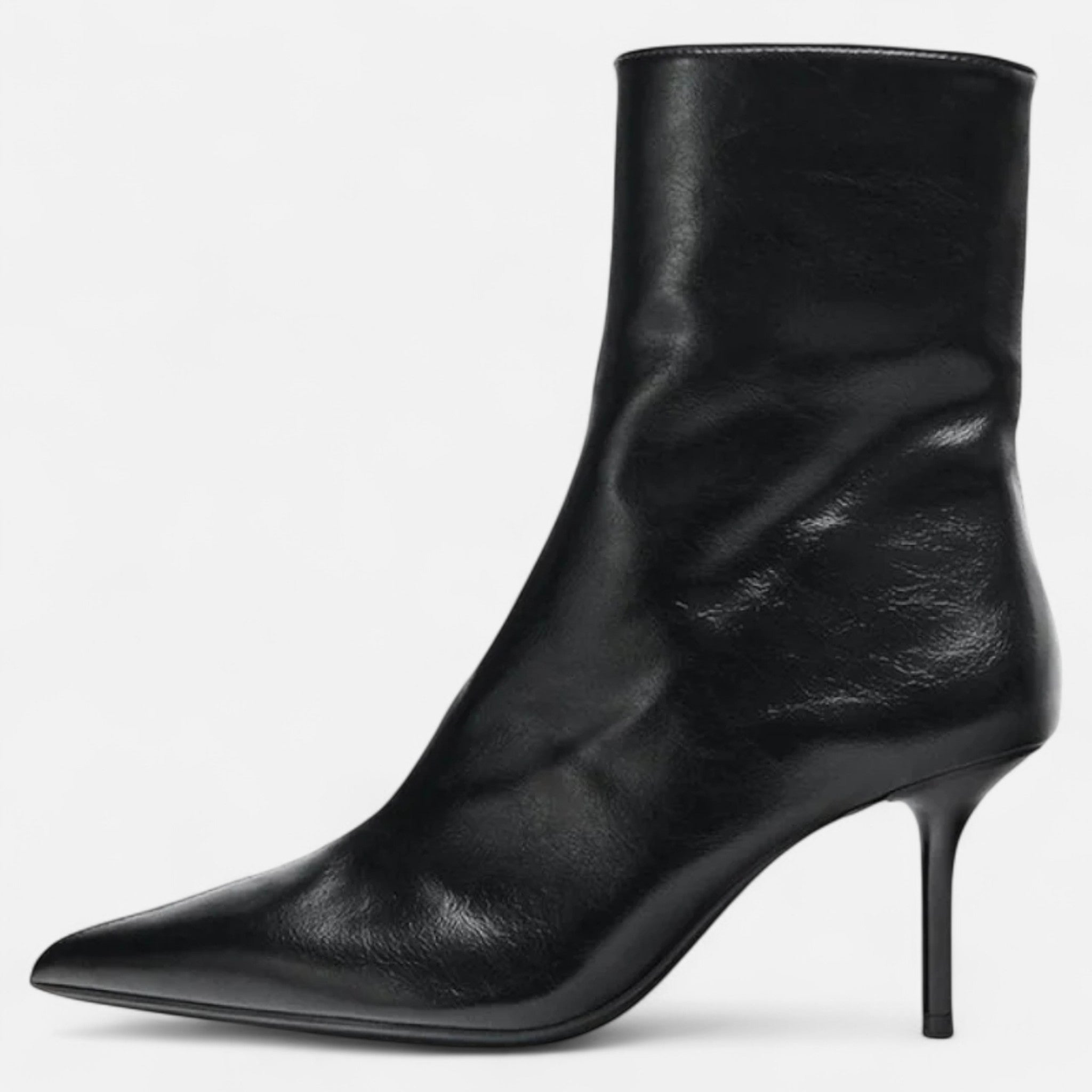 Volarno | Women’s Pointed-Toe Heeled Boots – Retro Luxe Flair