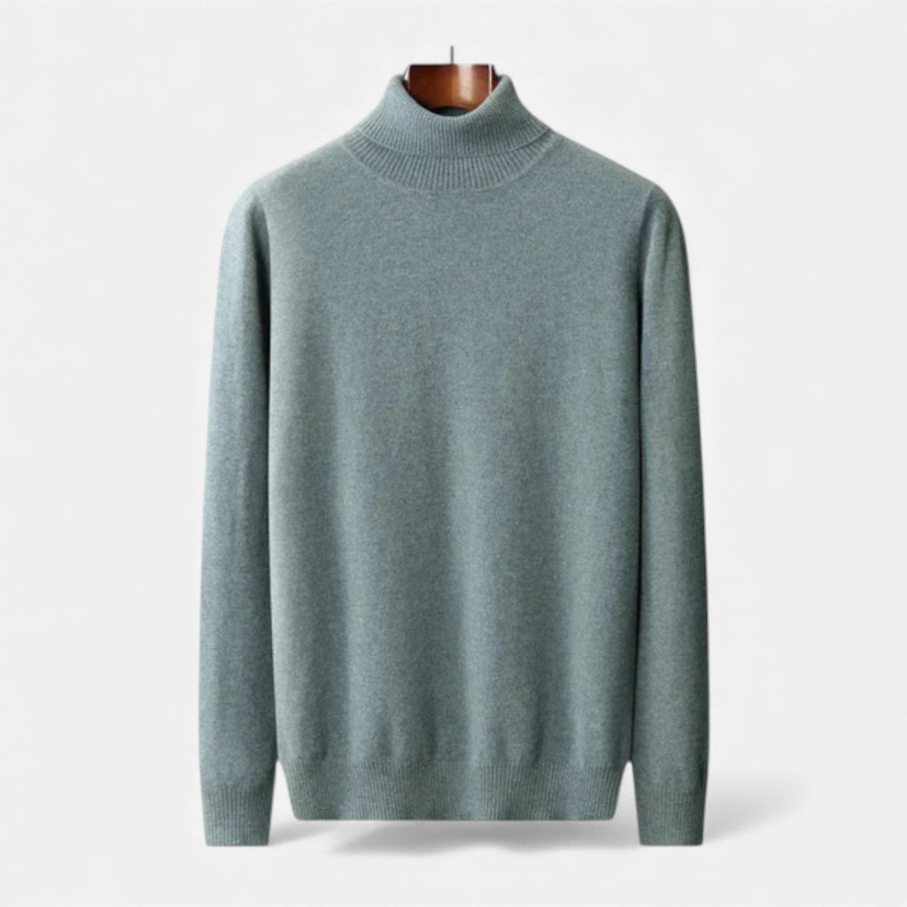 Volarno | Men’s Ribbed Turtleneck Jumper – Sinclair Edition