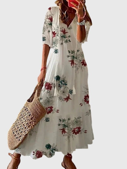 Volarno | Boho Vintage Summer Dress