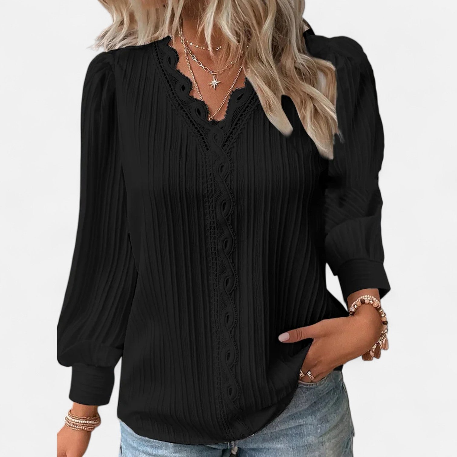 Volarno | Women’s Chic Blouse – Tailored Silhouette, Effortless Polish