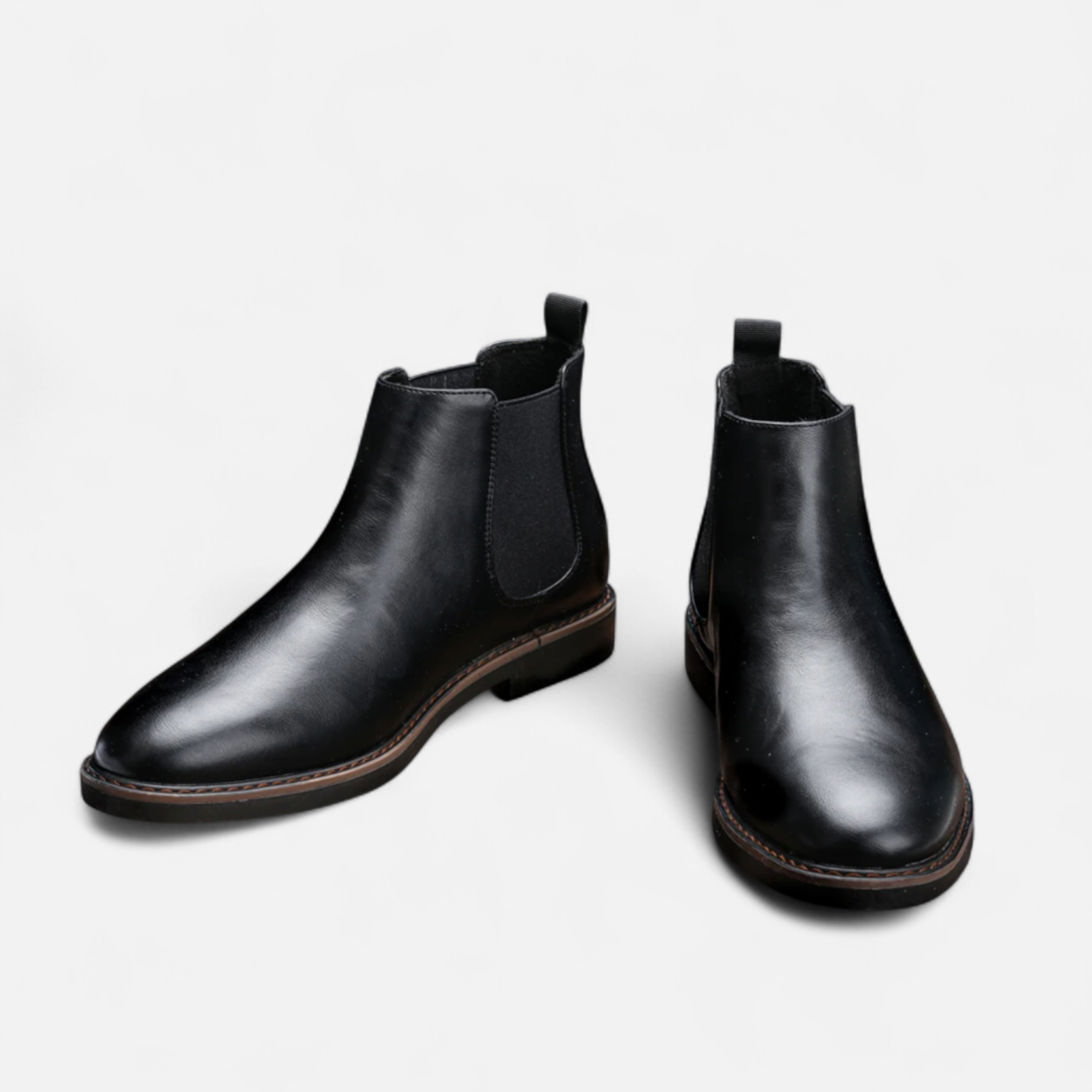 Volarno | Men’s Retro Leather Chelsea Boots