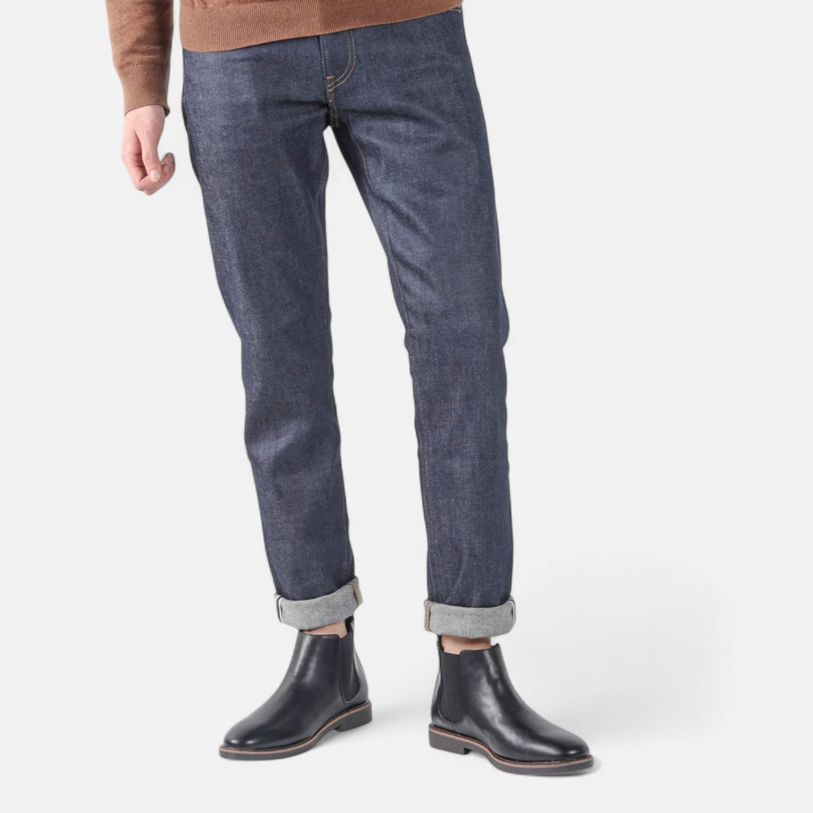 Volarno | Men’s Retro Leather Chelsea Boots