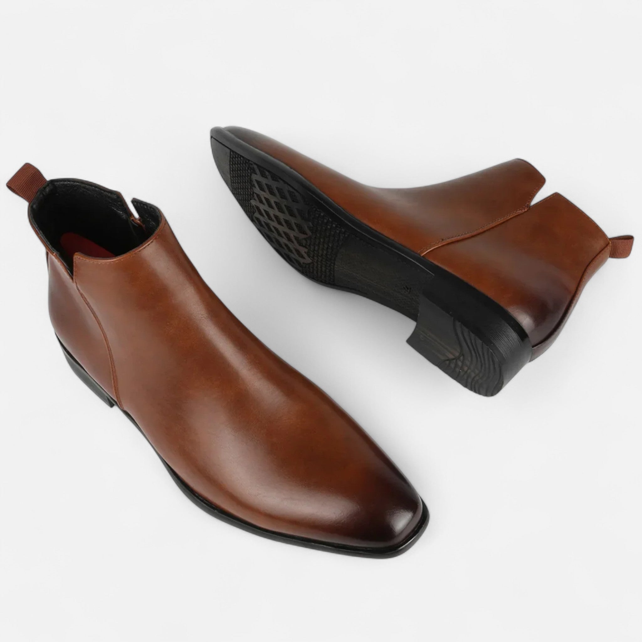Volarno | Men’s Square-Toe Chelsea Boots