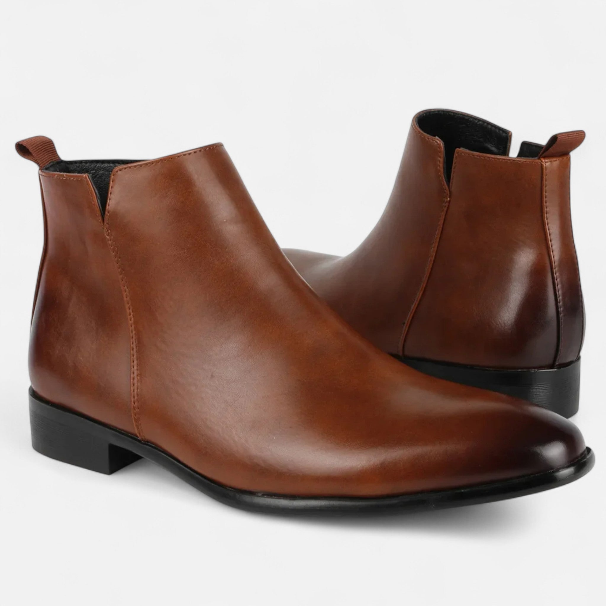 Volarno | Men’s Square-Toe Chelsea Boots