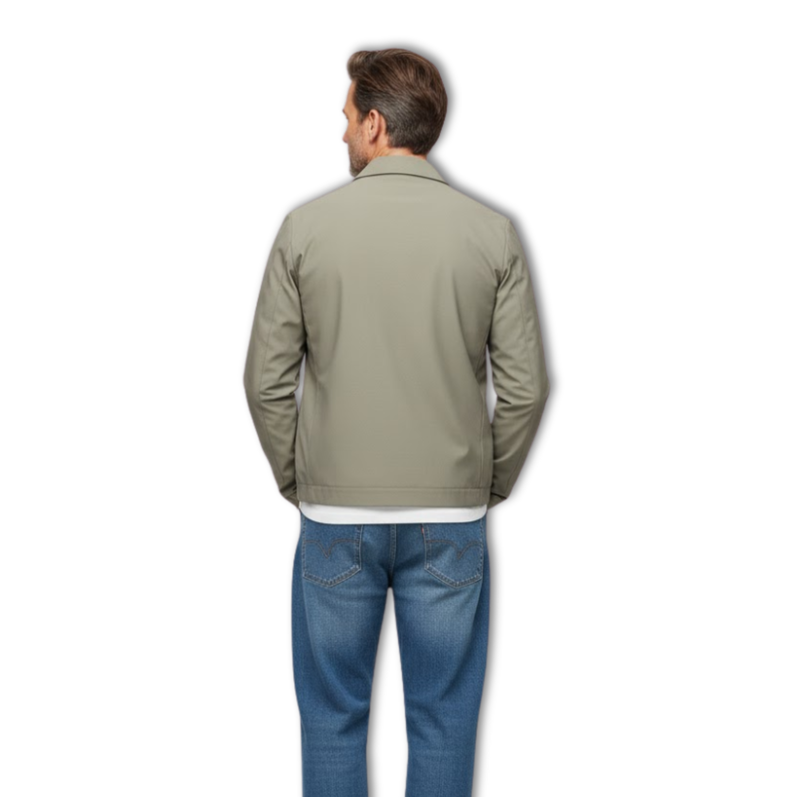 Volarno | Autumn Men's Jacket Casual Lapel Coat Loose Breathable