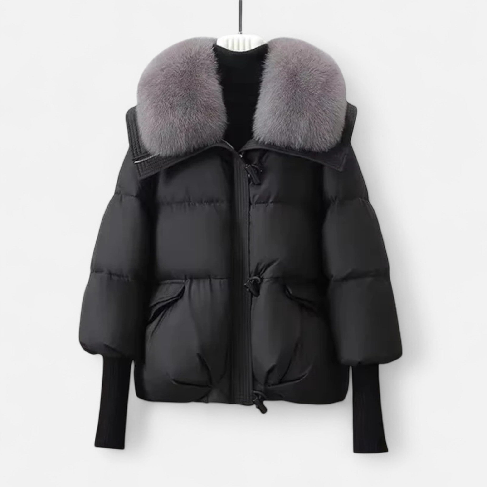 Volarno | Women’s Fur-Collar Down Cotton Jacket