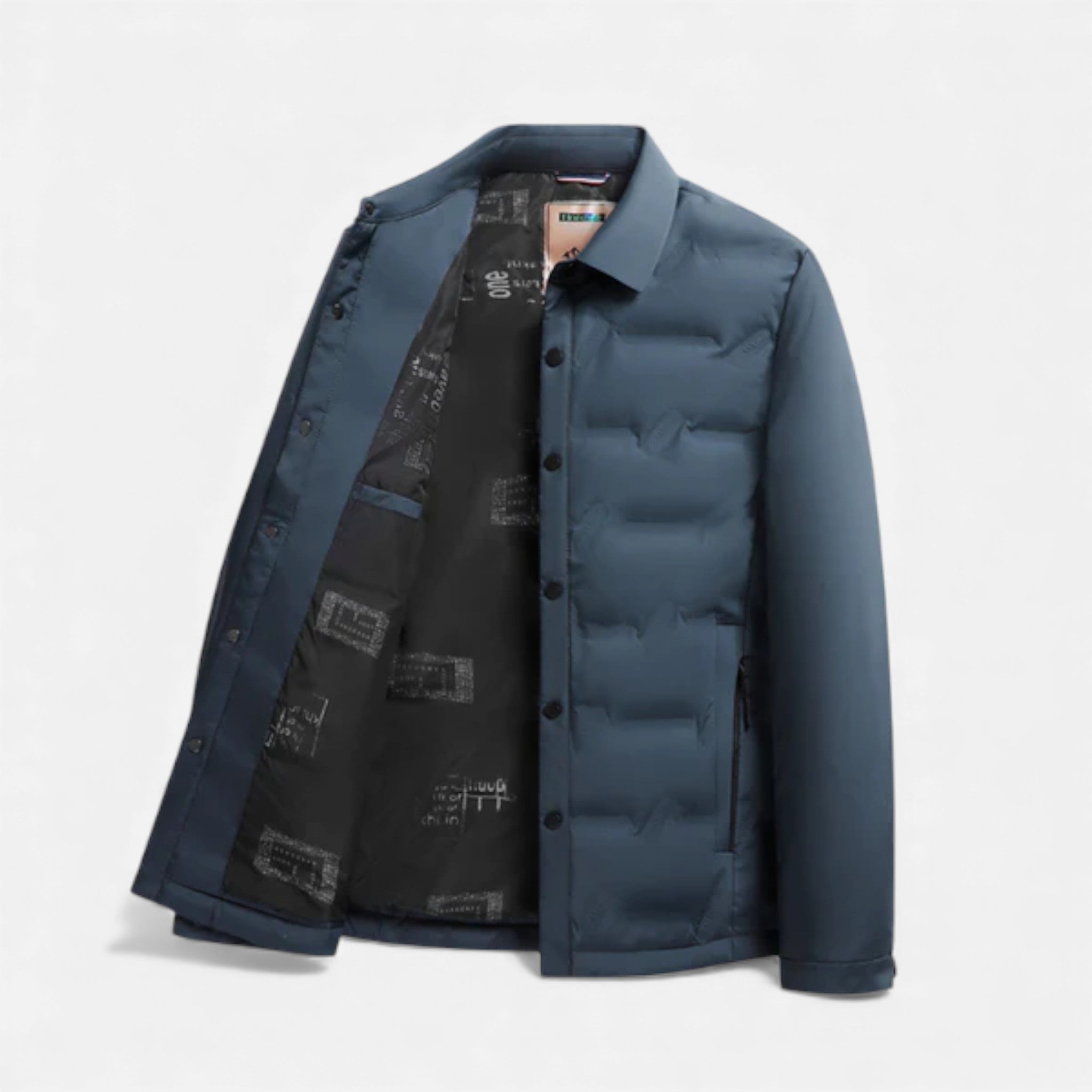 Volarno | Men’s Quilted Puffer Jacket – Lucian Edition
