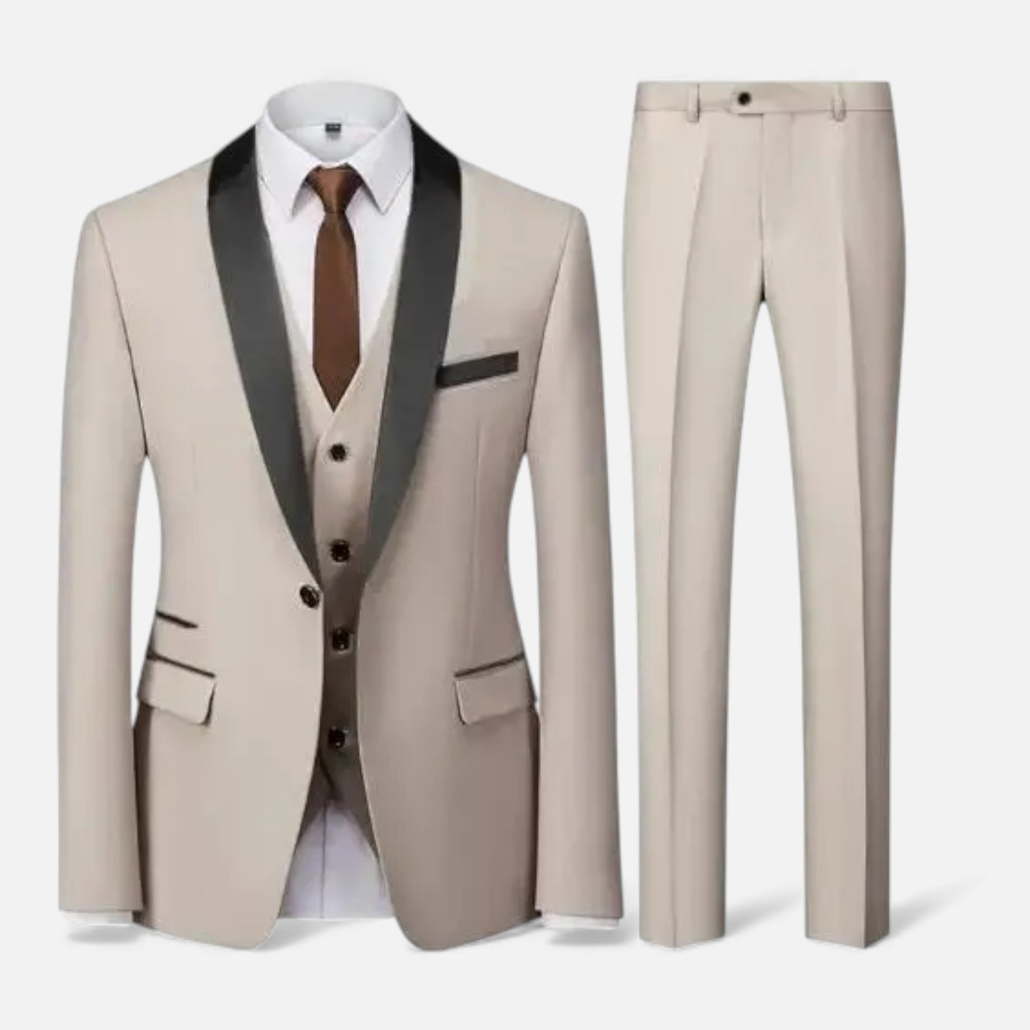 Volarno | Men’s Three-Piece Wedding & Party Suit