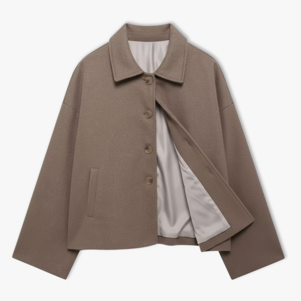 Volarno | Chic Loose Long-Sleeved Warm Jackets Street Youth Outerwear