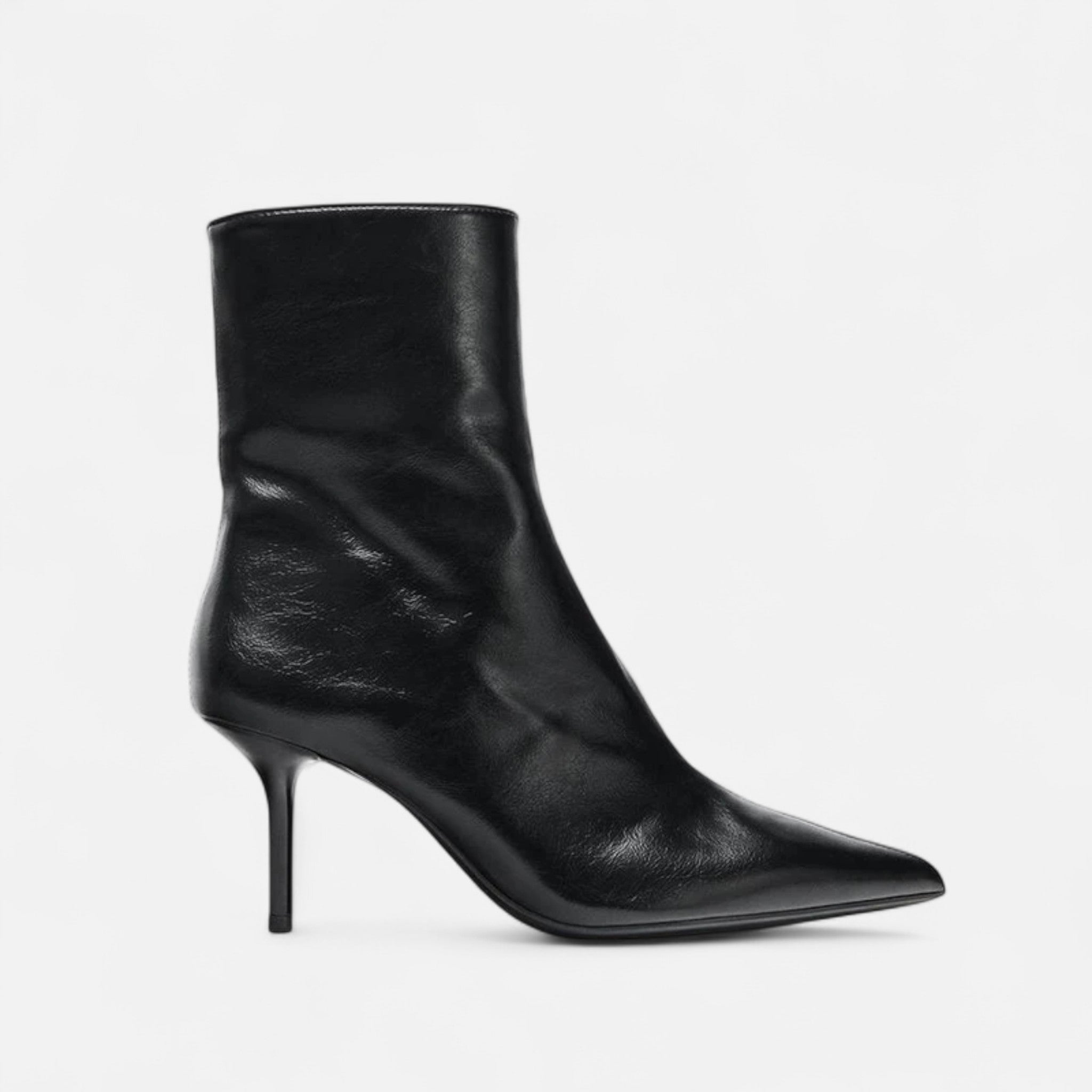Volarno | Women’s Pointed-Toe Heeled Boots – Retro Luxe Flair