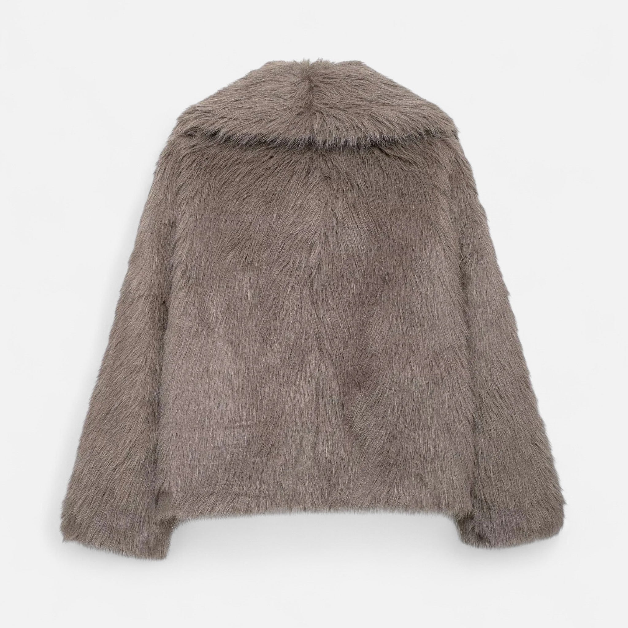 Volarno | Women’s Faux Fur Coat – Winter Street Elegance