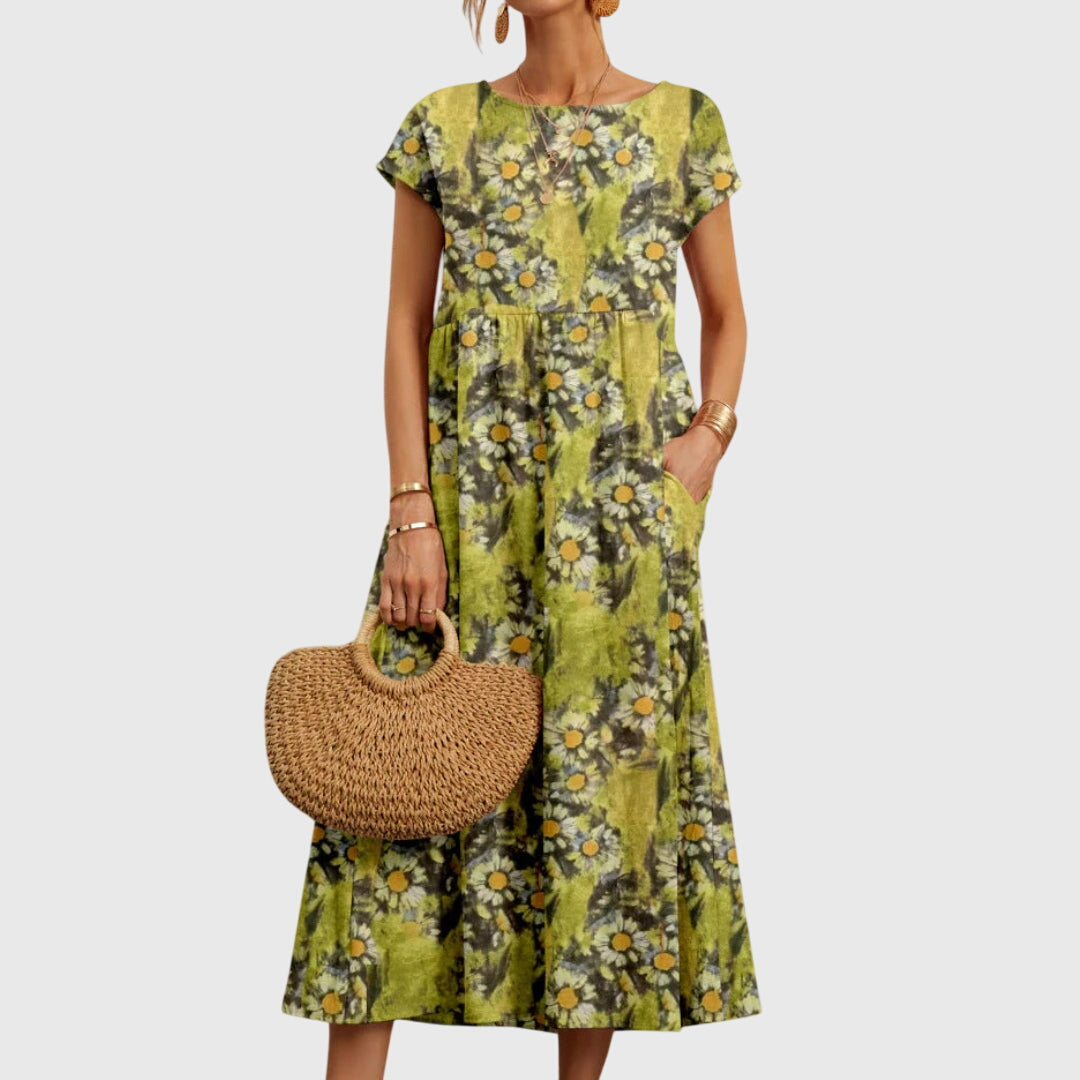 Volarno | Chic Floral Dress