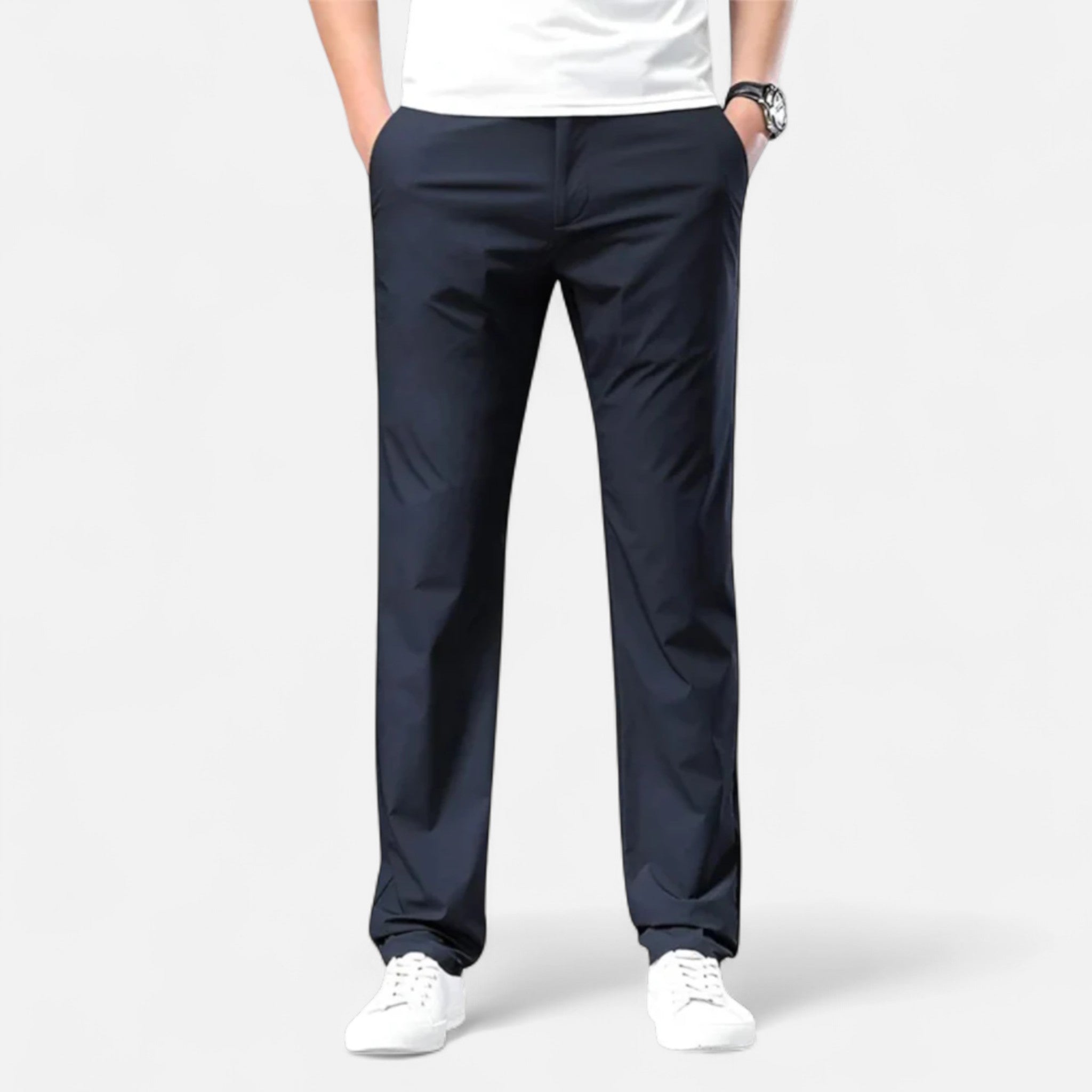 Volarno | Men’s Tailored Chino Trousers – Everyday Elegance, Refined Versatility
