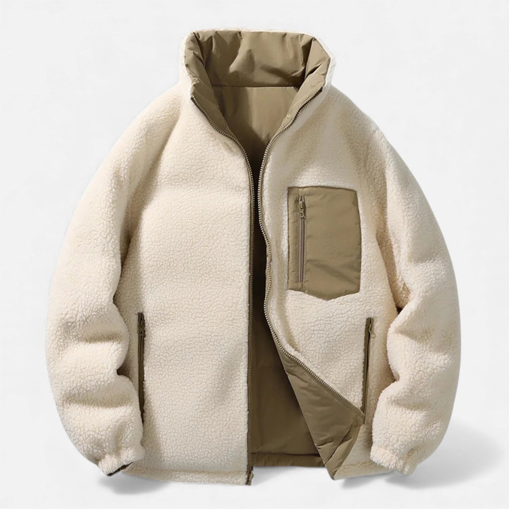 Volarno | Men’s Plush-Lined Thick Winter Puffer Jacket