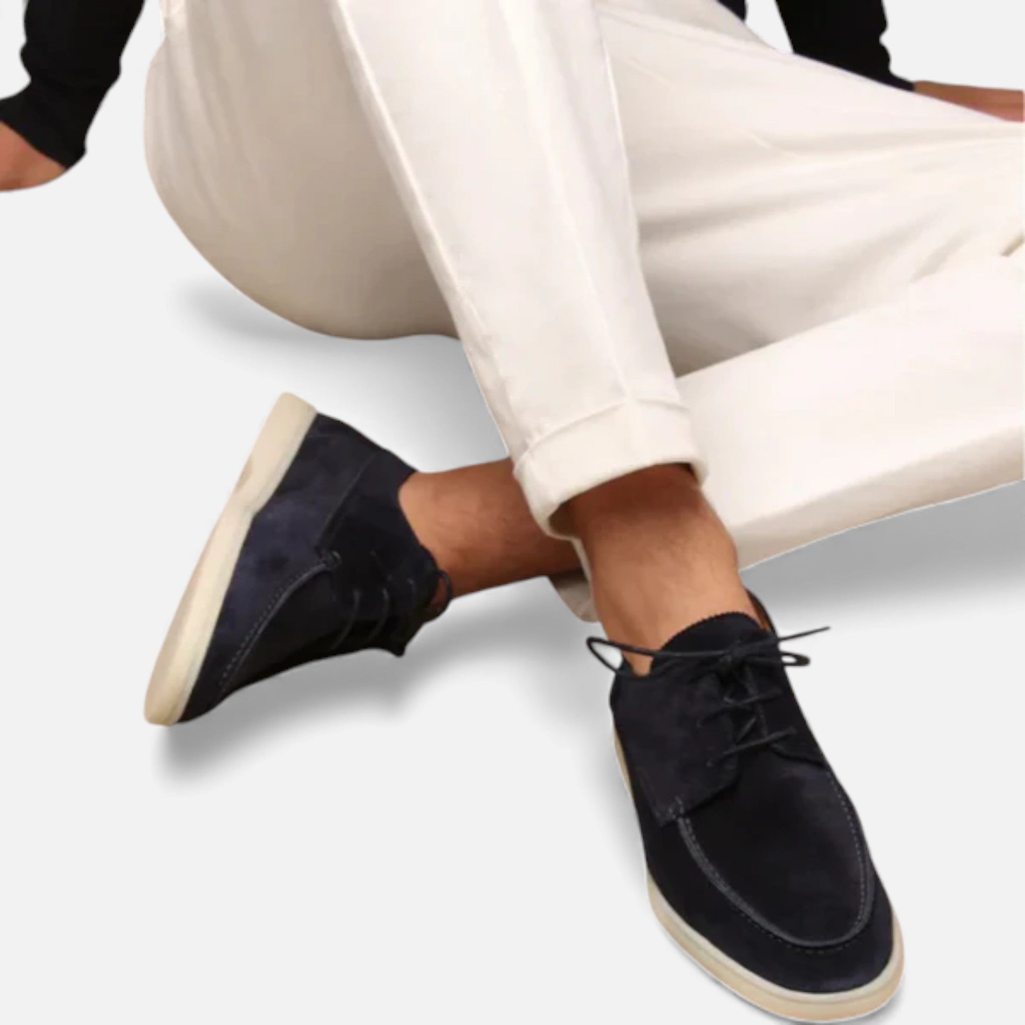 Volarno | Men’s Suede Lace-Up Shoes – James Edition