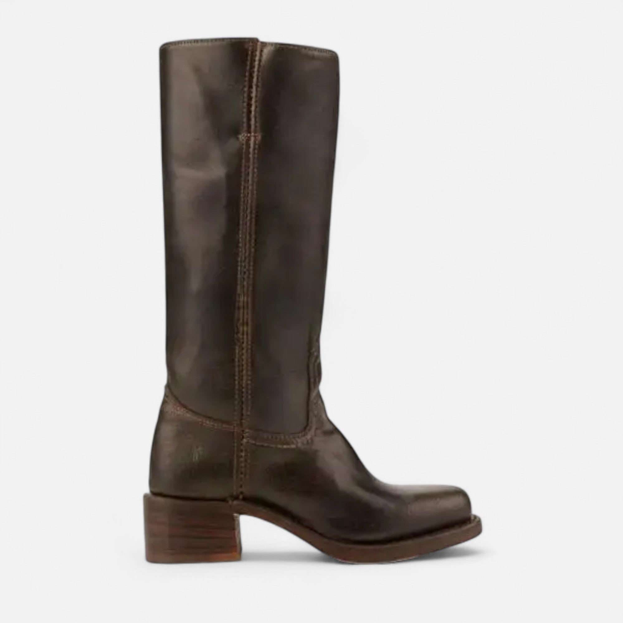 Volarno | Women’s Glossed Equestrian Thigh-High Boots