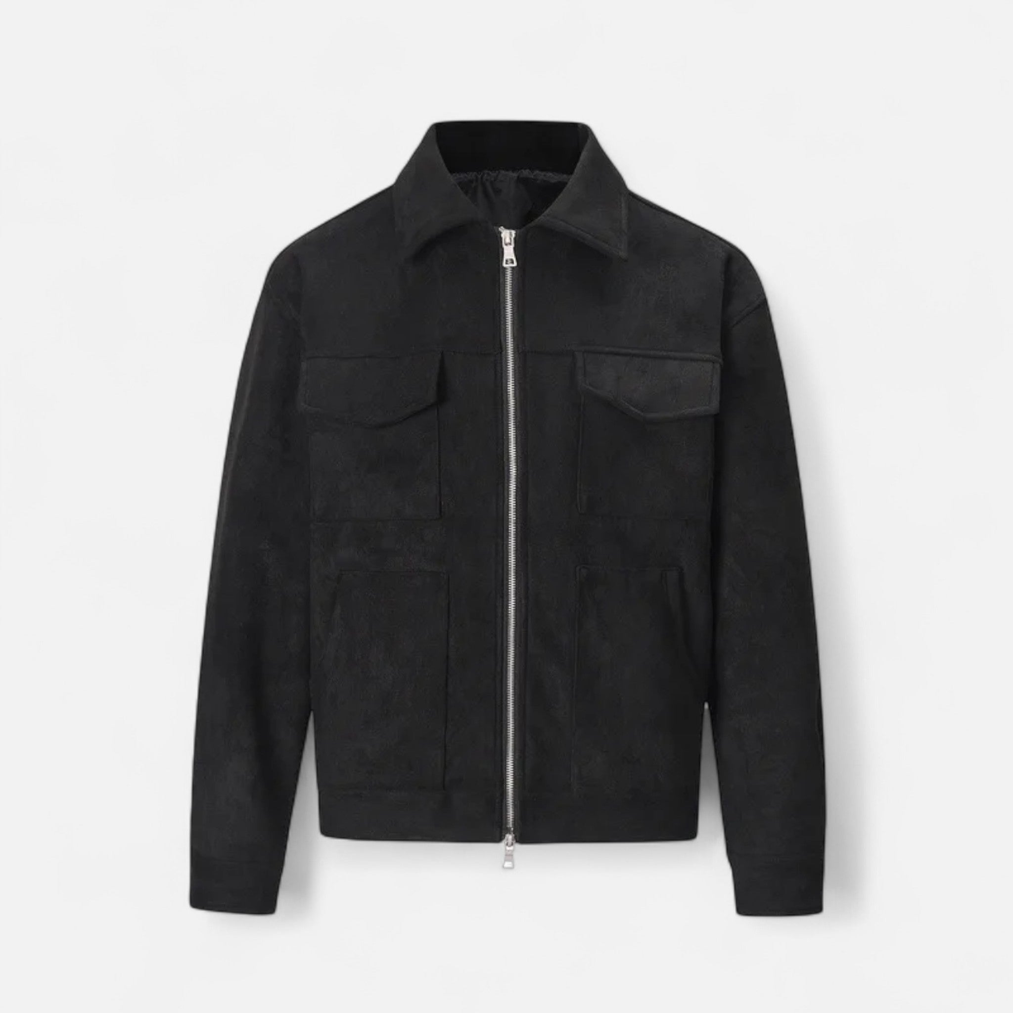 Volarno | Men’s Loose-Fit Suede Jacket