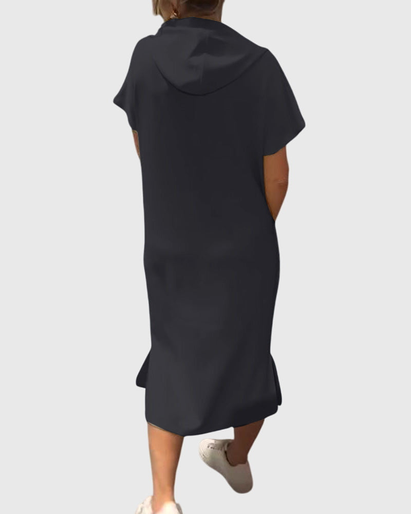 Volarno | Casual Hoodie Dress