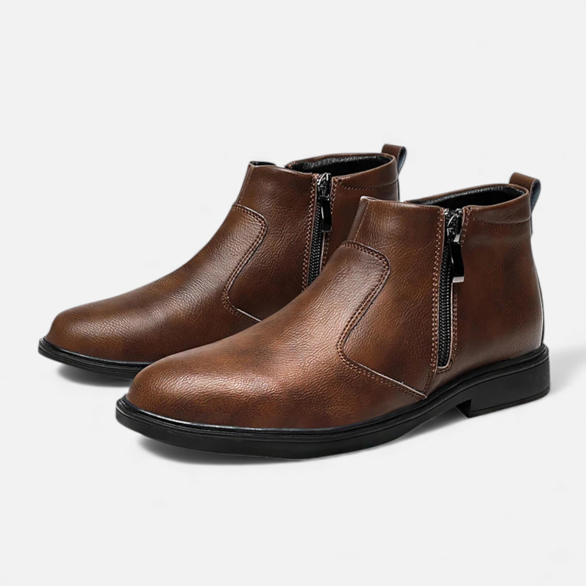 Volarno | Men’s Minimal Ankle Chelsea Boots