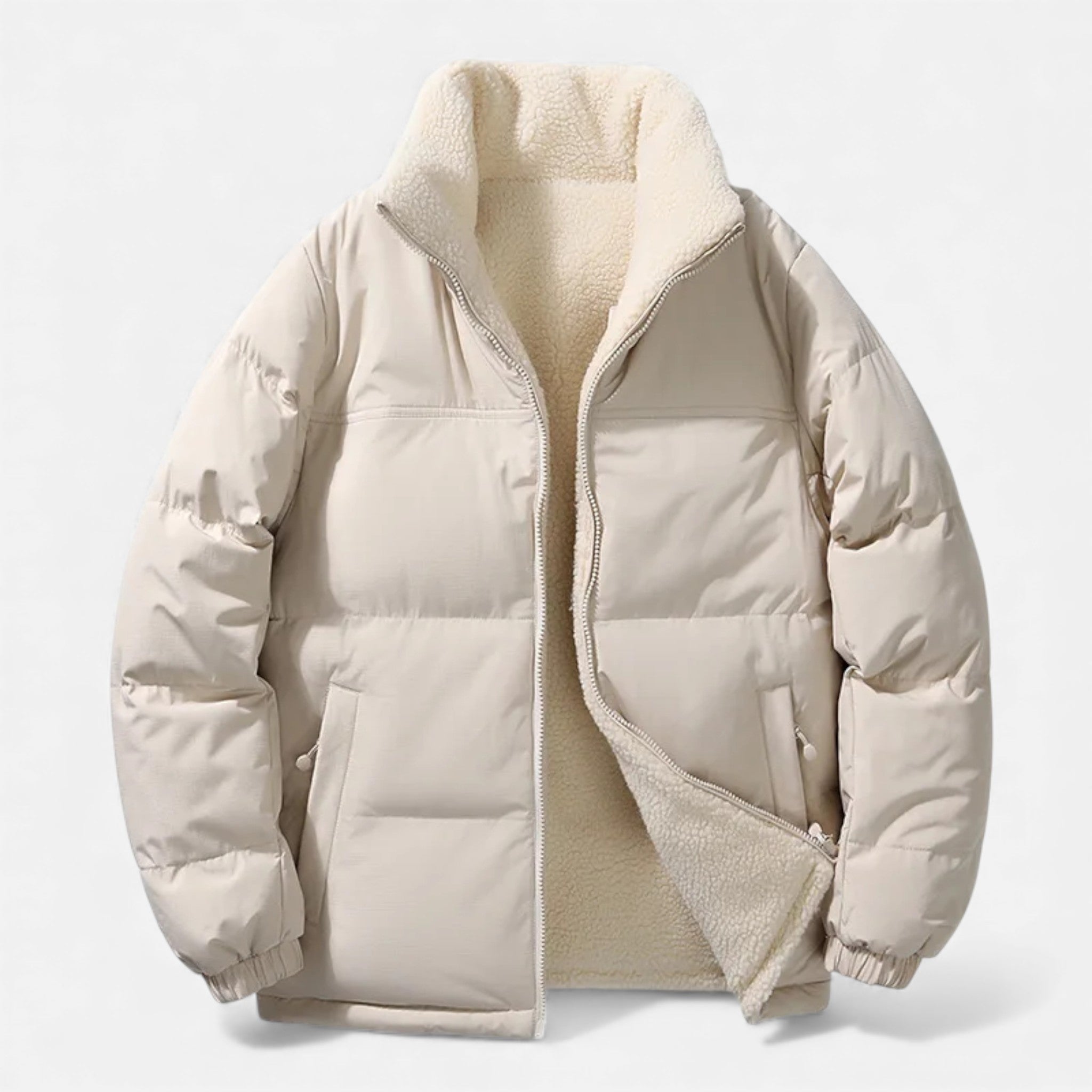Volarno | Men’s Plush-Lined Thick Winter Puffer Jacket