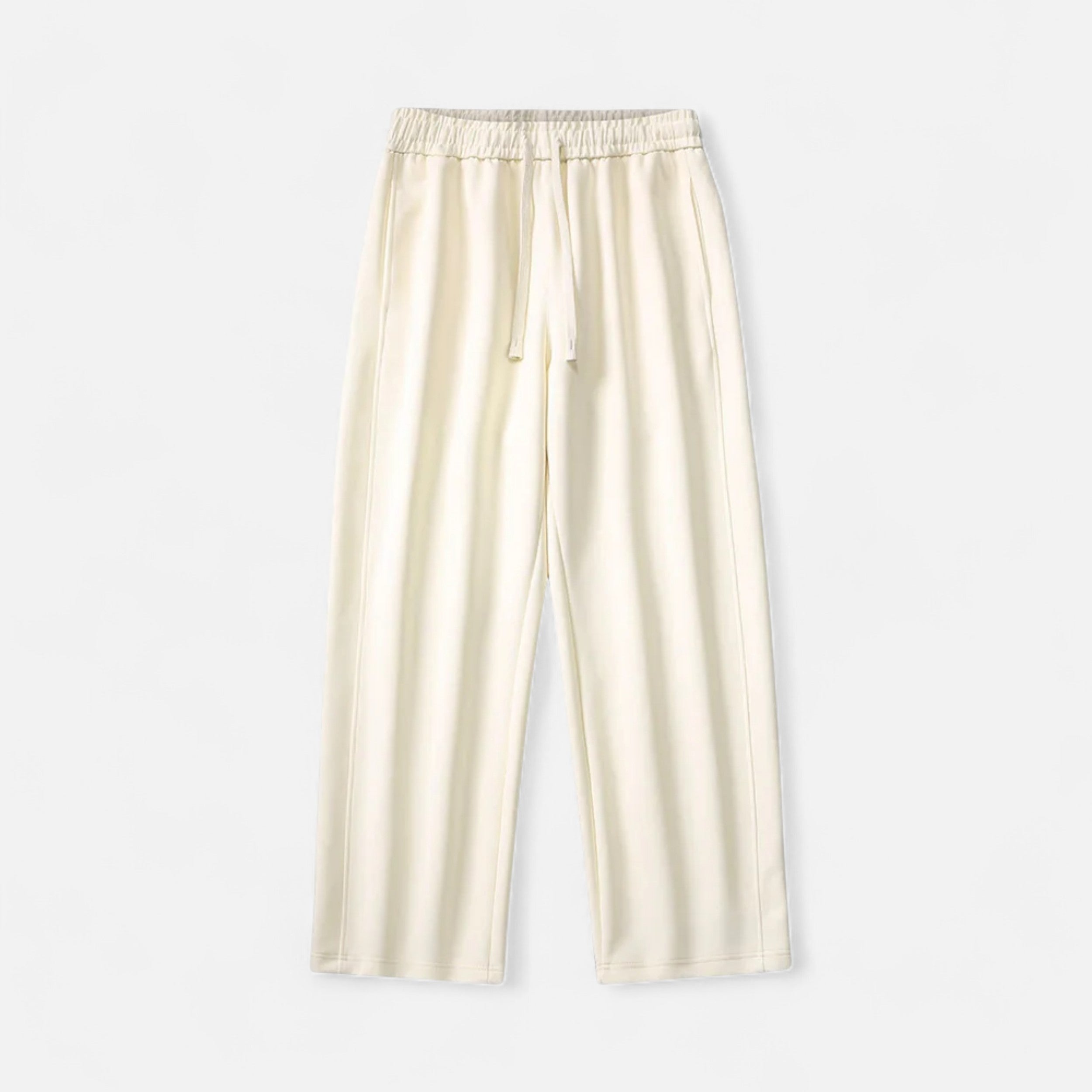 Volarno | Men’s Wide-Leg Cotton Jogger Pants