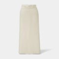 Volarno | Women’s Wool A-Line Split Midi Skirt