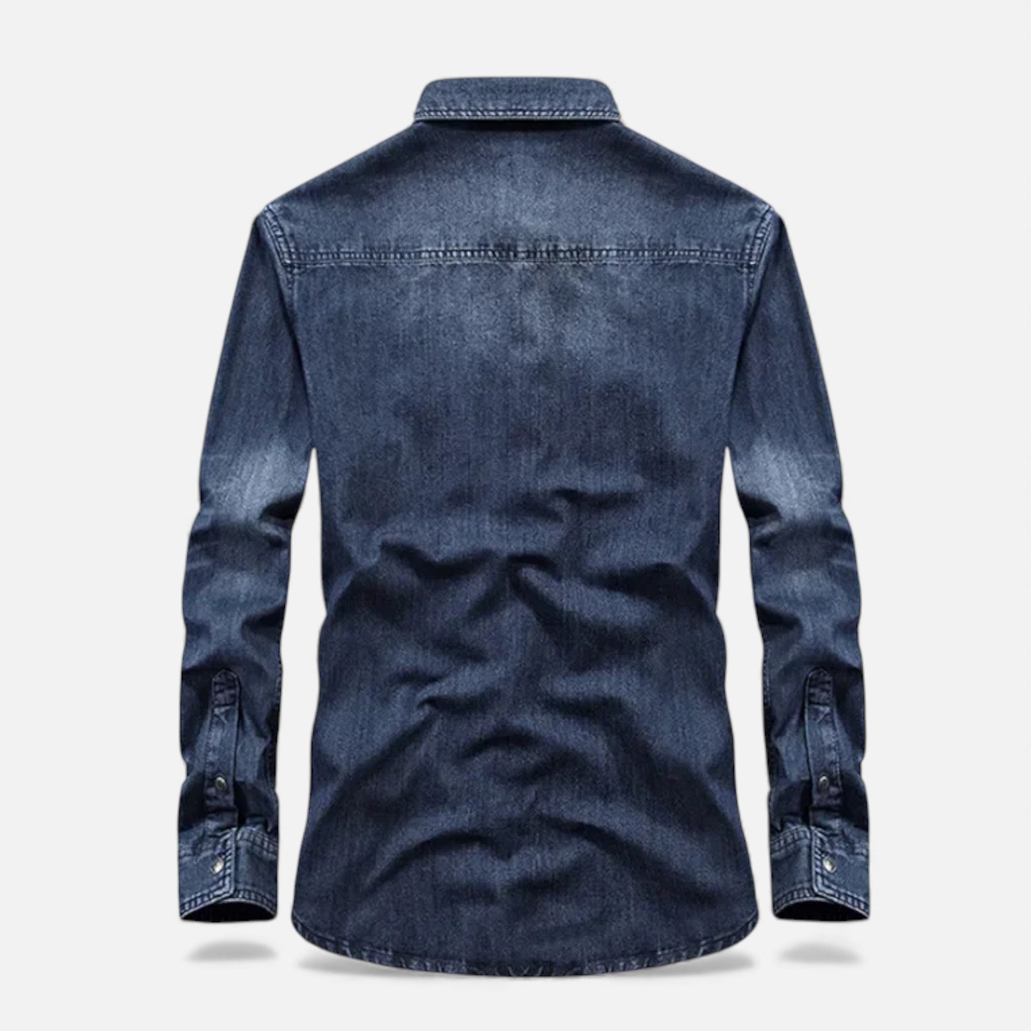 Volarno | Men’s Loose-Fit Denim Shirt for Autumn/Winter
