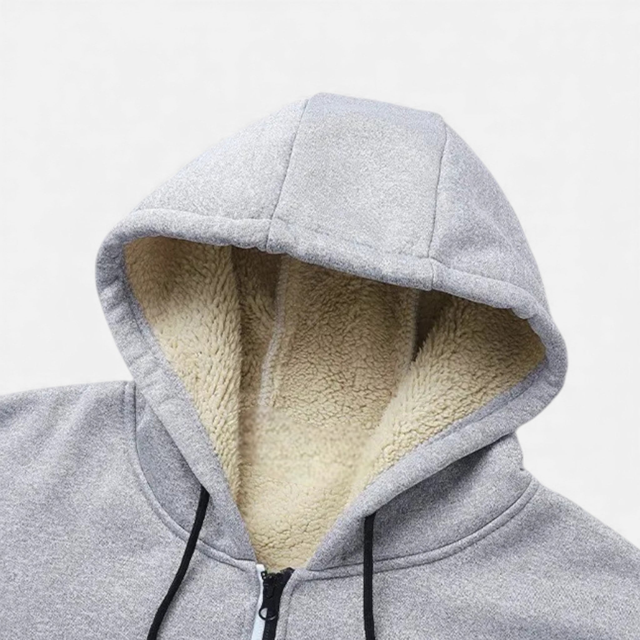 Volarno | Men’s Fleece-Lined Winter Hoodie Jacket