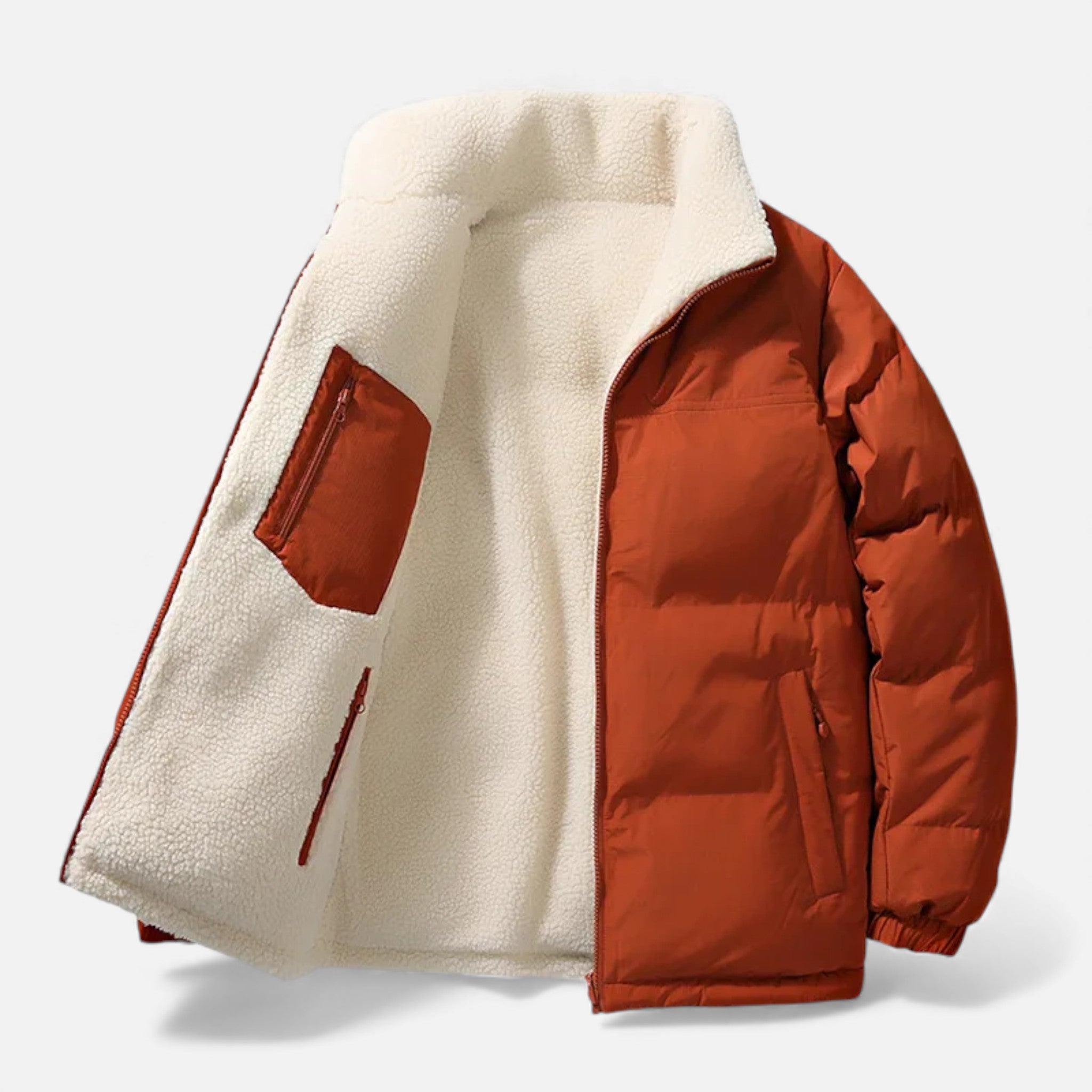 Volarno | Men’s Plush-Lined Thick Winter Puffer Jacket