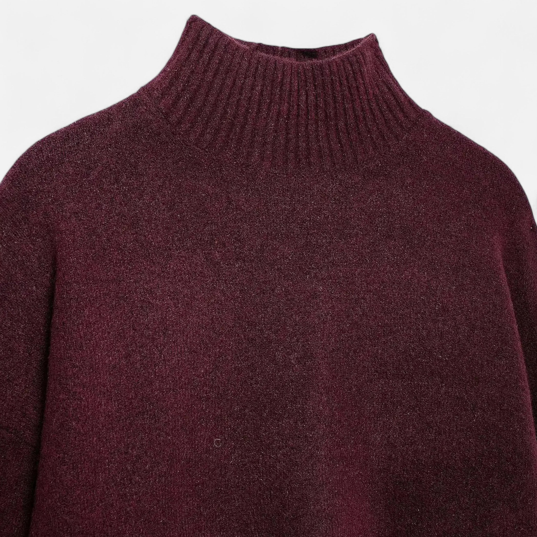 Volarno | Women’s Vintage Turtleneck Sweater – Classic Winter Warmth