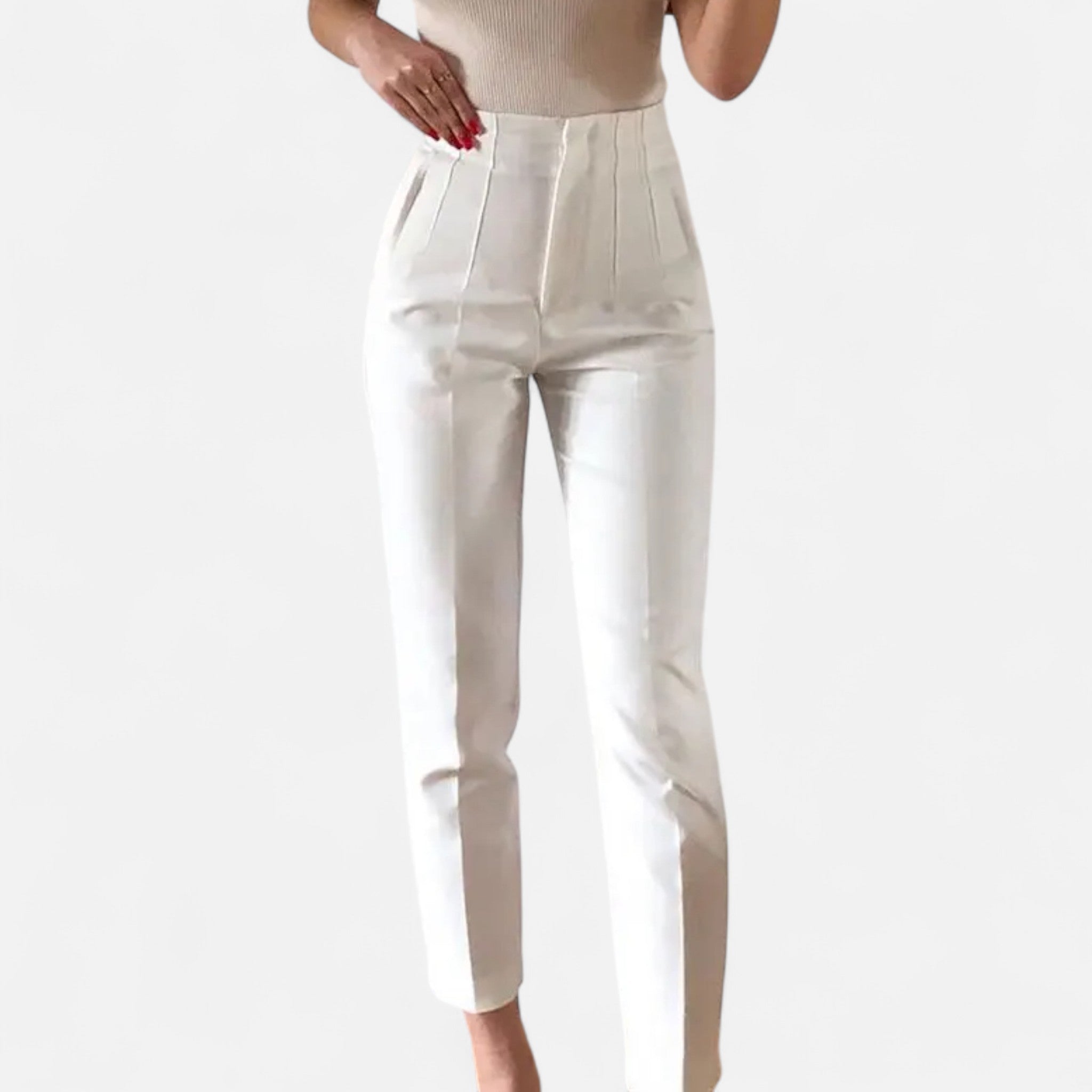 Volarno | Women’s High-Waist Pencil Trousers