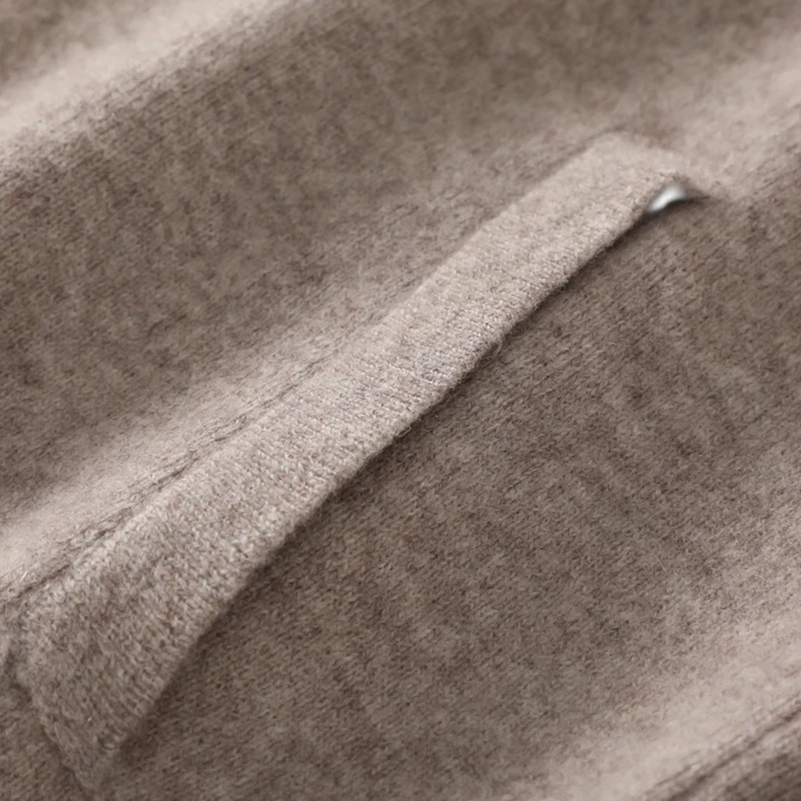 Volarno | Men’s Wool-Cashmere Zip Business Sweater