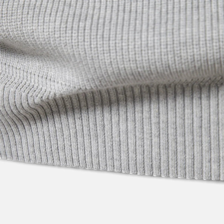 Volarno | Men’s Cotton Zip Sweater – Refined Knitwear for the Season
