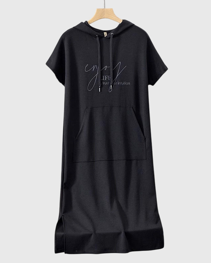 Volarno | Casual Hoodie Dress