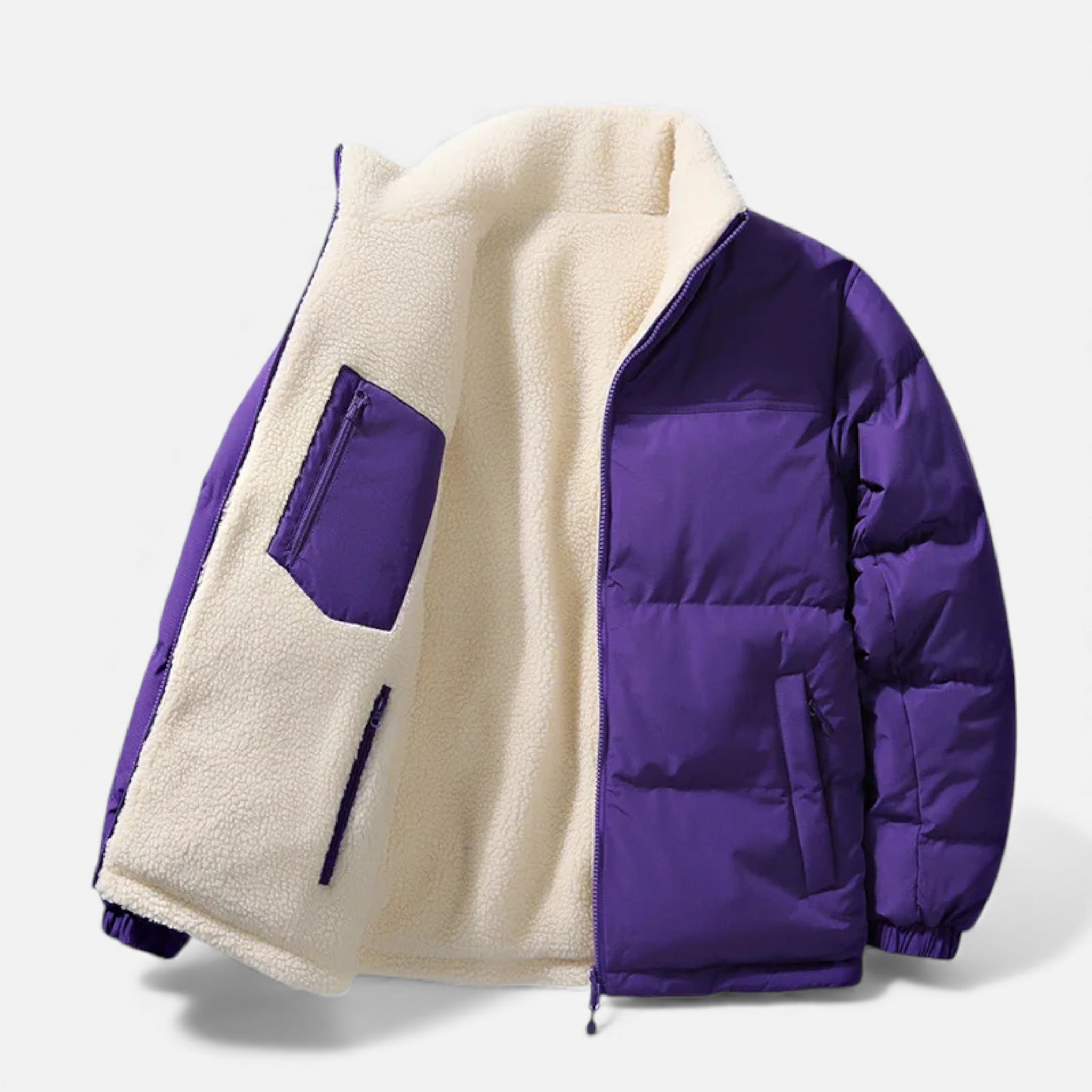 Volarno | Men’s Plush-Lined Thick Winter Puffer Jacket