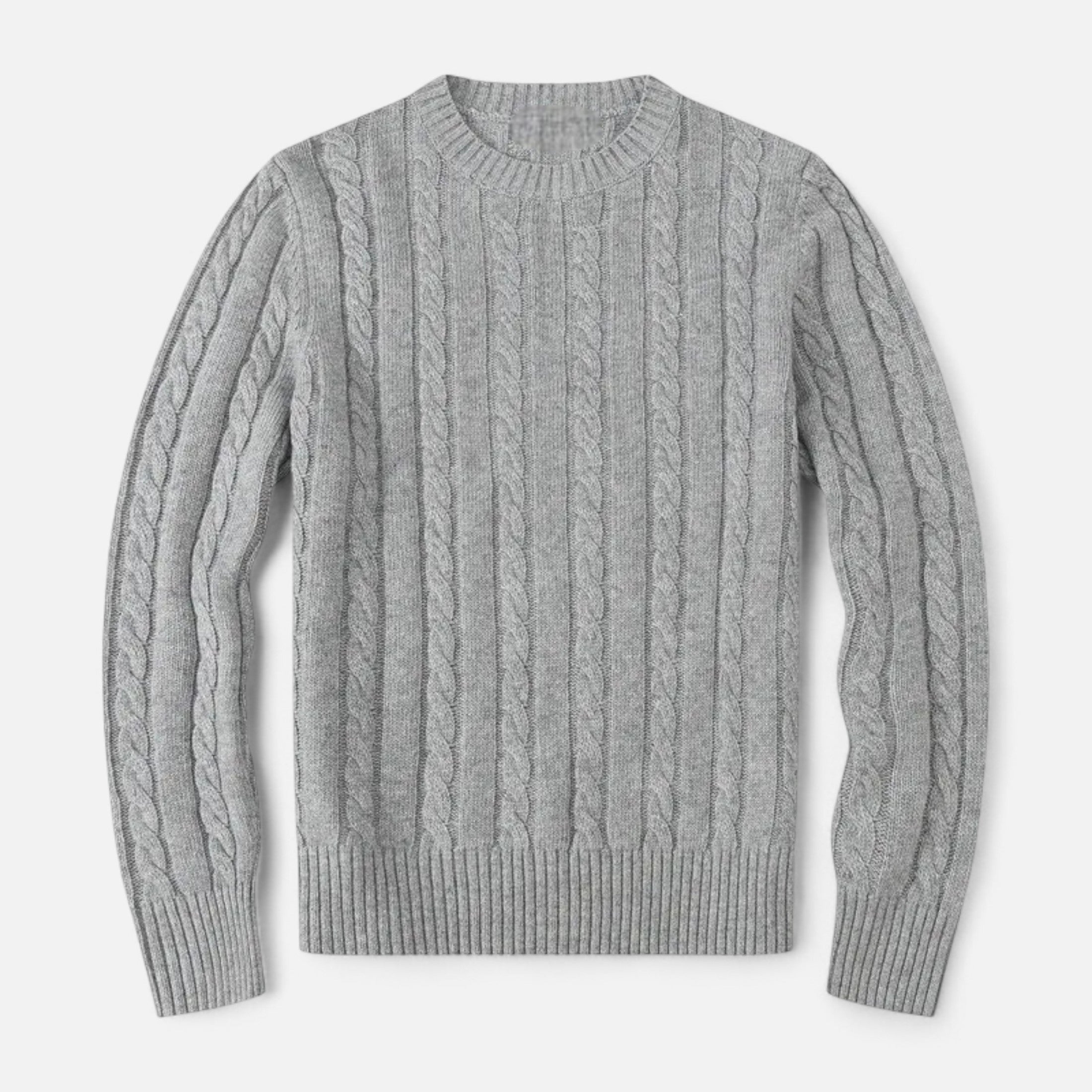 Volarno | Men’s Cotton Blend Sweater – Timeless Round Neck Style