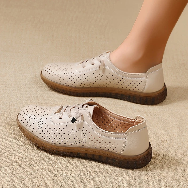 Volarno | Breathable Faux Cover Flats