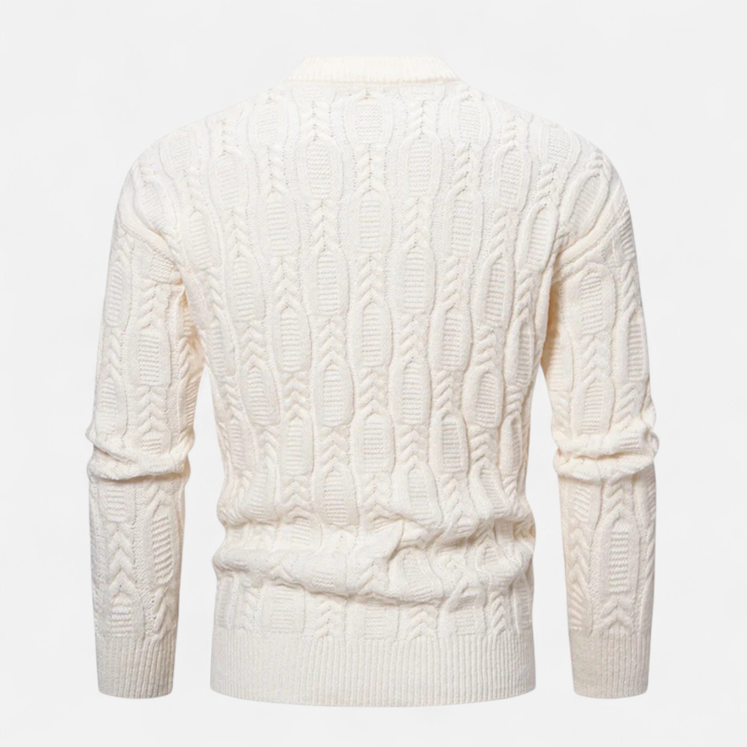 Volarno | Men’s Classic Crewneck Knit Sweater