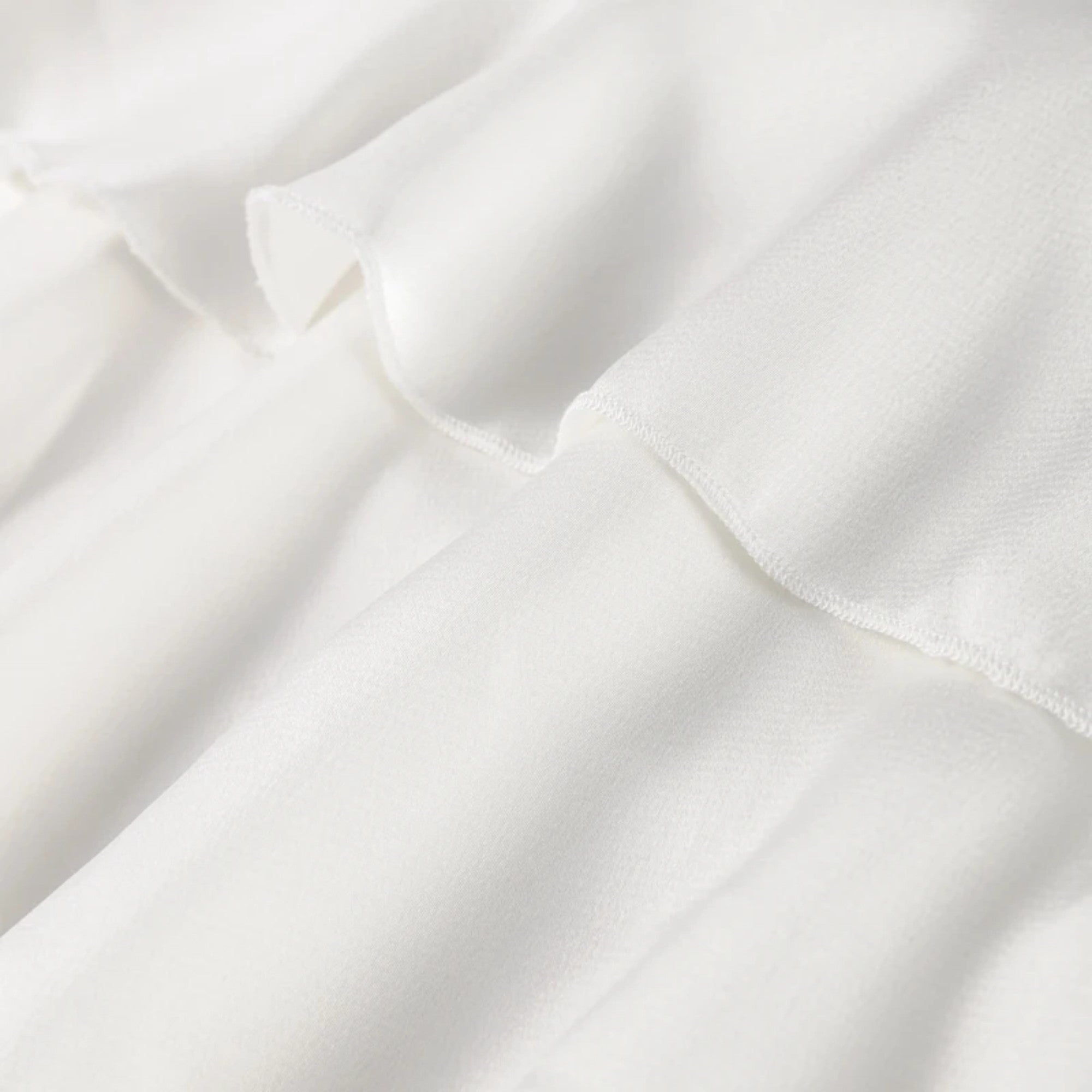 Volarno | Women's Elegant Chiffon Ruffled Blouse