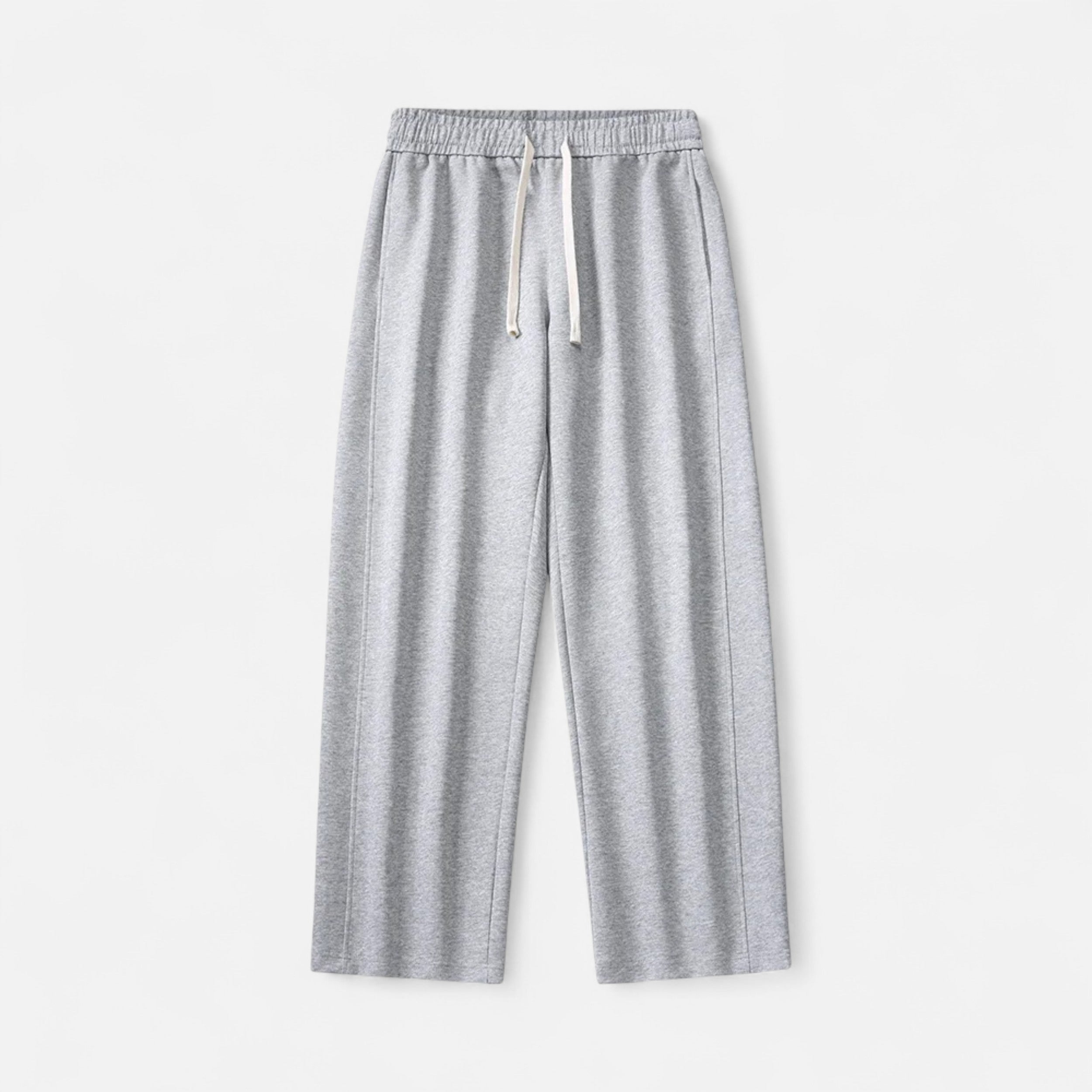Volarno | Men’s Wide-Leg Cotton Jogger Pants