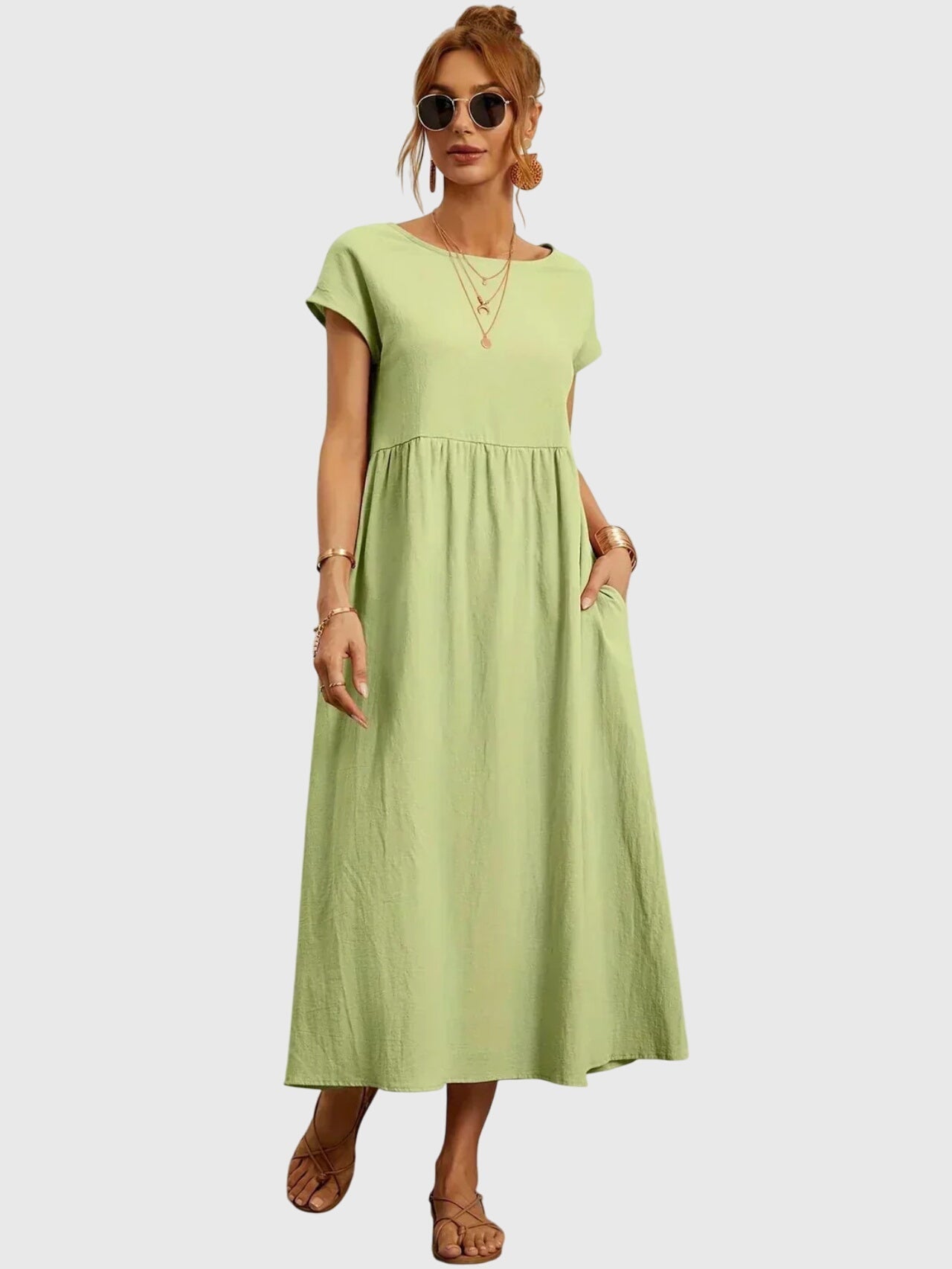 Volarno | Casual Pocket Dress