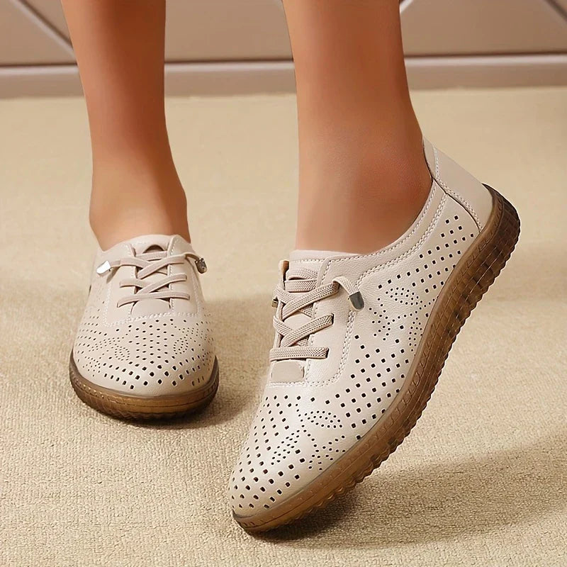 Volarno | Breathable Faux Cover Flats